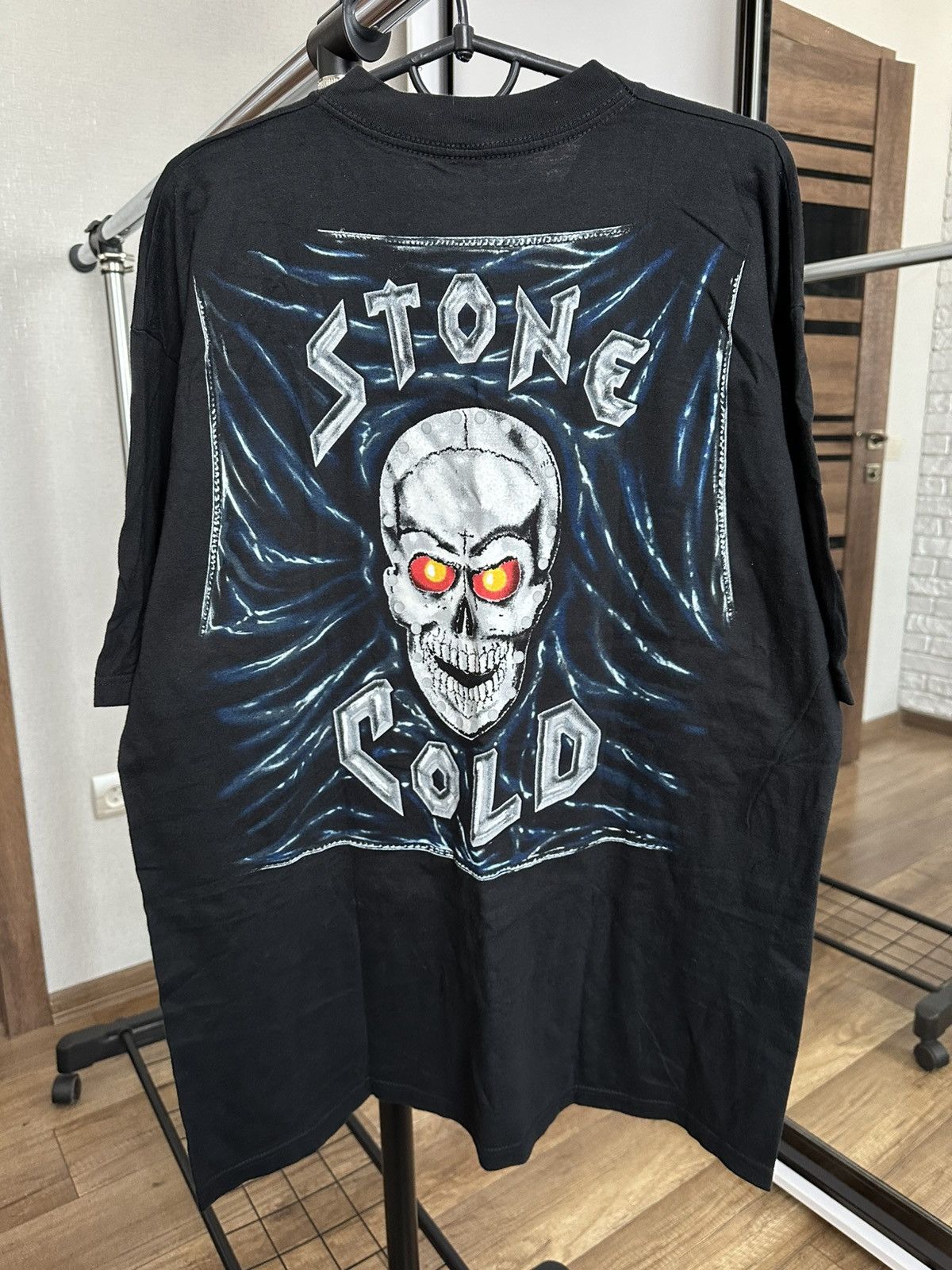 WWE 1999 Steeve Austin Stone Cold Vintage T-Shirt WWE Size US L / EU 52-54 / 3 - 8 Thumbnail