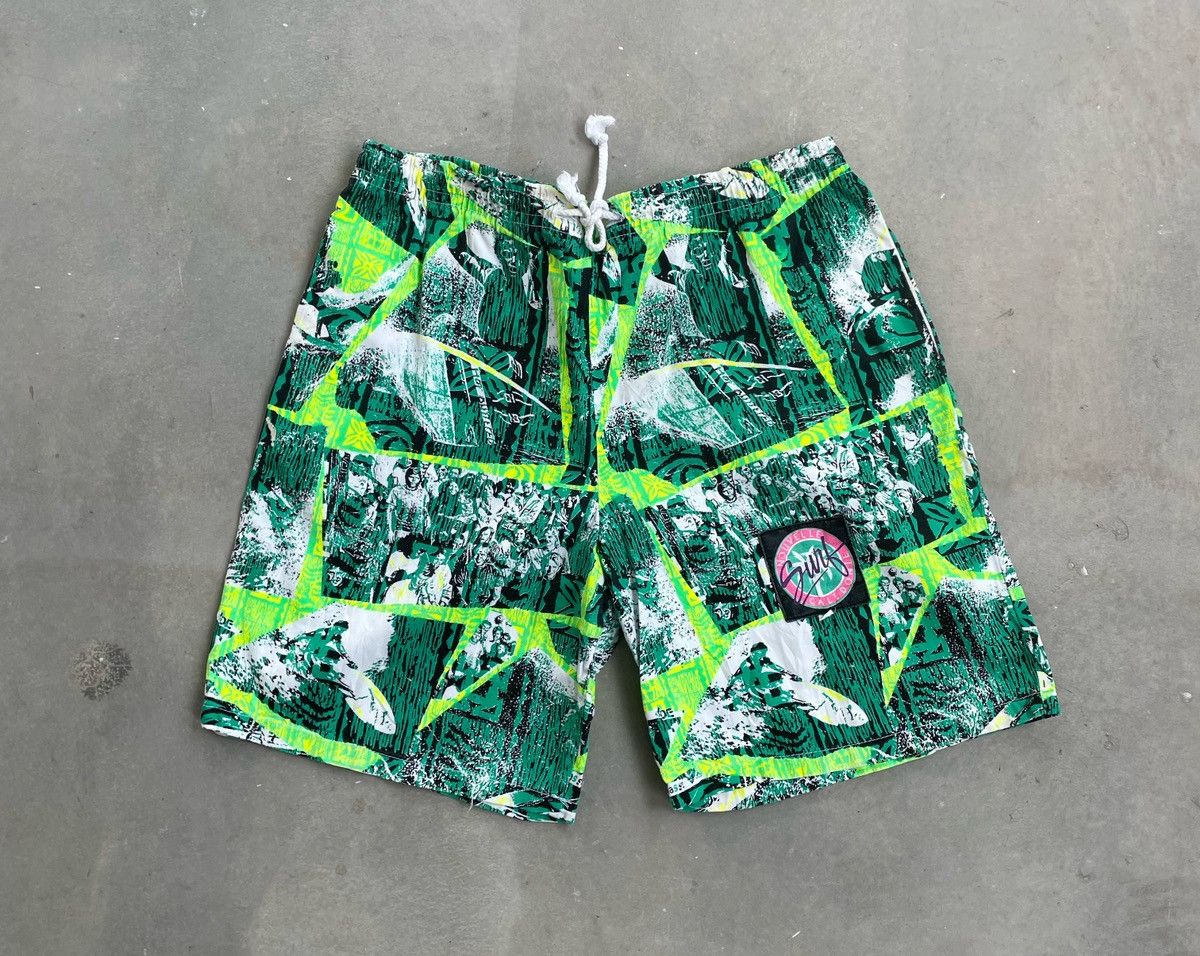 Lost × Vintage Vintage Flames Board Shorts LOST Surf Beach