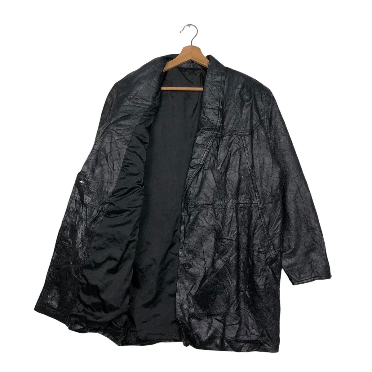 Japanese Brand 🔥VINTAGE BIKER LEATHER JACKET UNKNOWN BRAND ISSEY MIYAKE Size US M / EU 48-50 / 2 - 13 Thumbnail