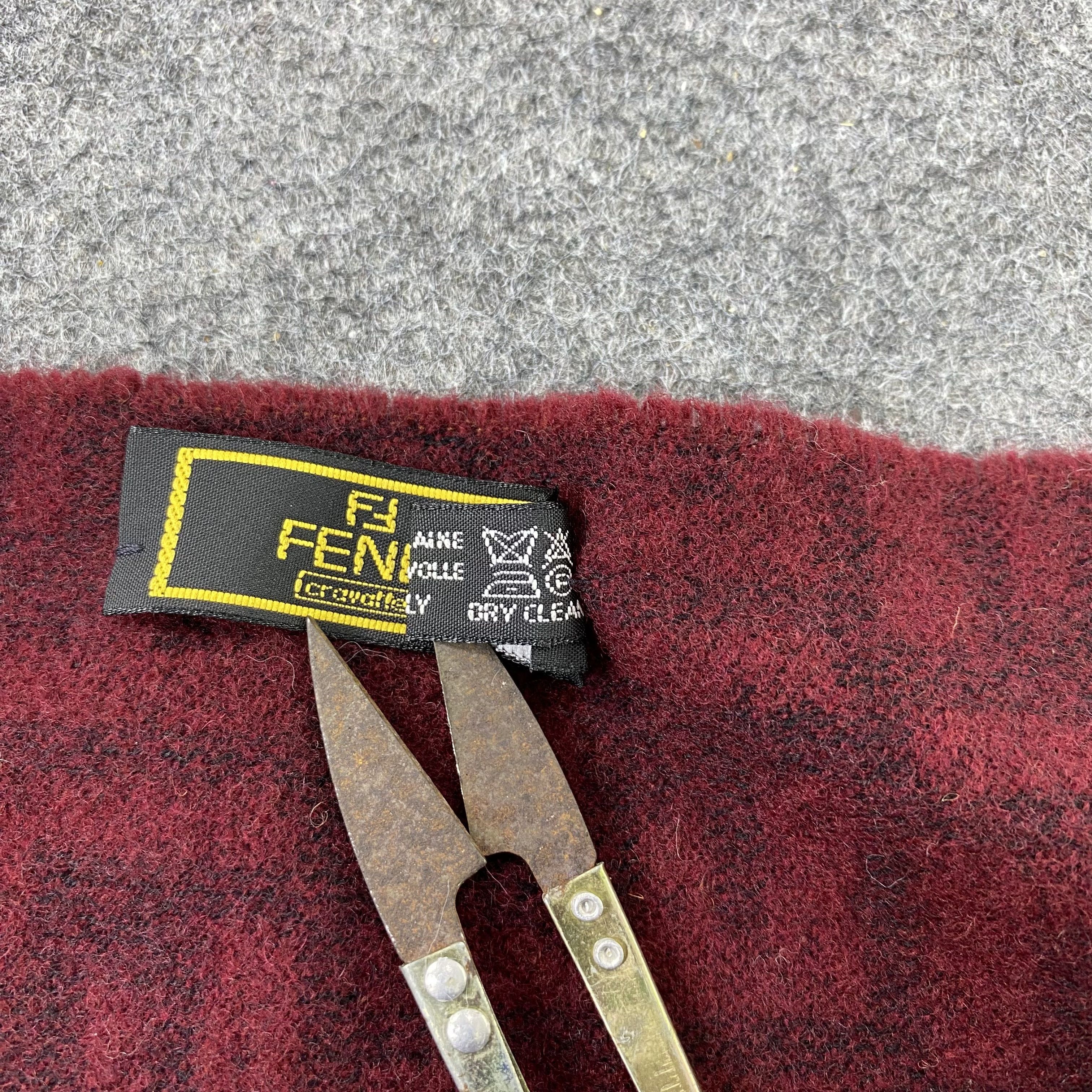 Fendi Fendi Muffler Scarf / Neckwear -T1550 Size ONE SIZE - 7 Thumbnail