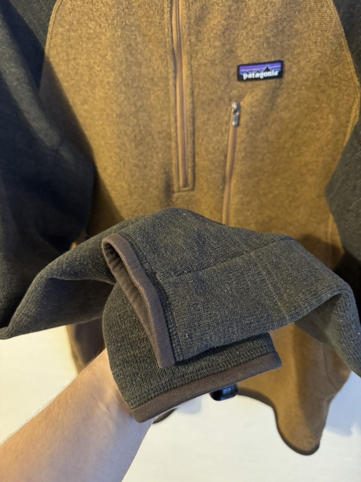 Patagonia × Vintage Vintage Patagonia fleece 1/4 zip sweater Size US M / EU 48-50 / 2 - 5 Thumbnail