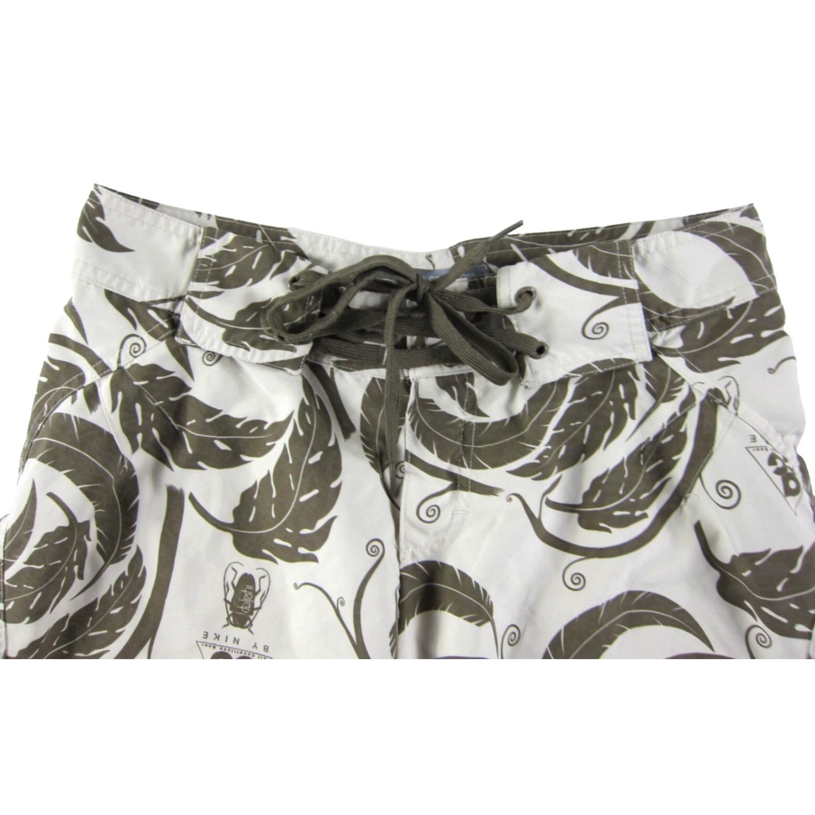 Nike ACG VINTAGE Nike ACG Brown Leaf Swim Surf Beach Board Shorts Women Size 6 Size 28" / US 6 / IT 42 - 4 Thumbnail