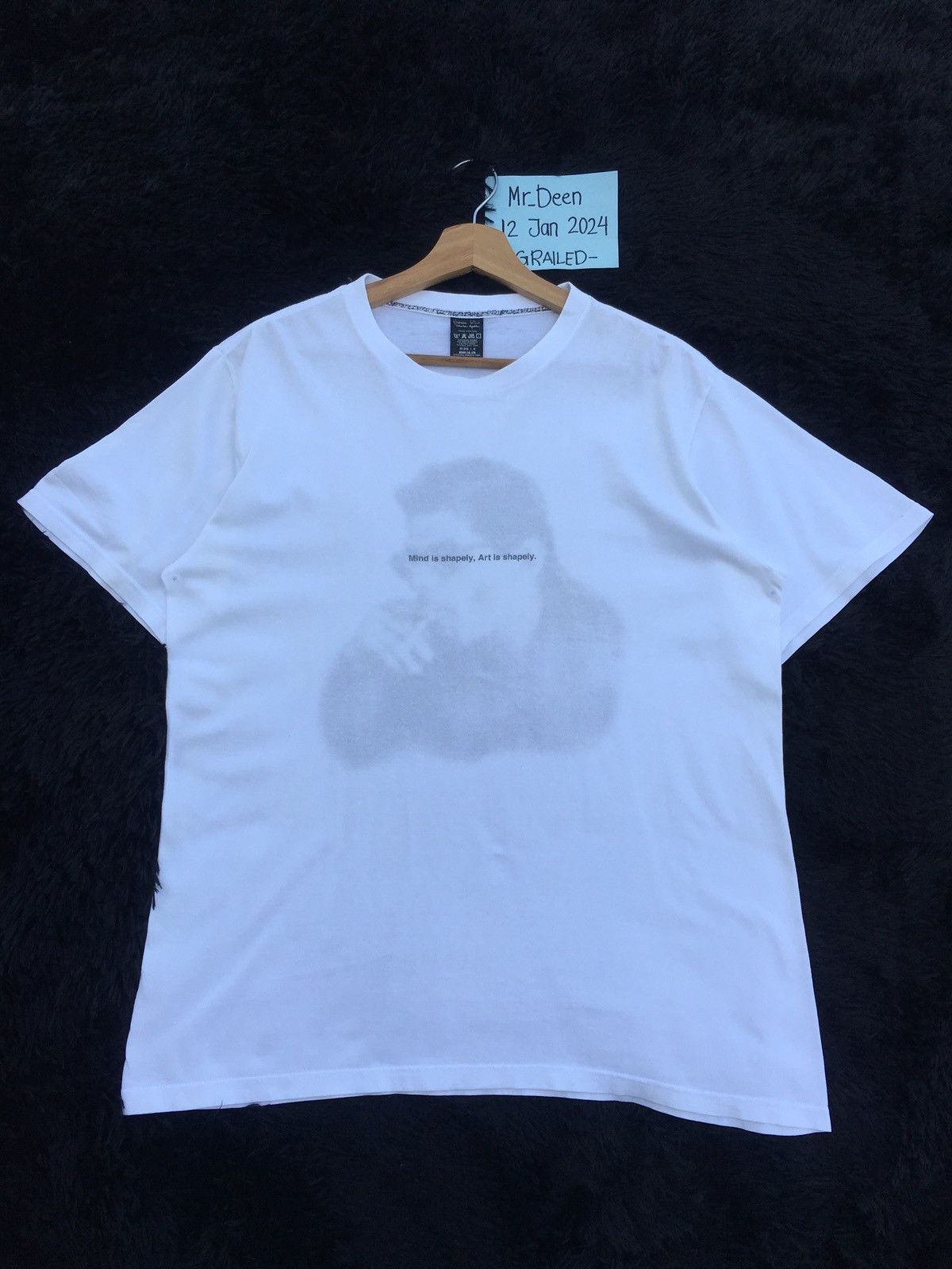 Number (N)ine Rare Number Nine Allen Ginsberg Poetics and Photo Tee Size US L / EU 52-54 / 3 - 2 Thumbnail