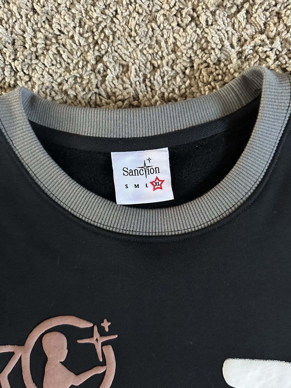 Vintage Sanction Sweatshirt Size US XL / EU 56 / 4 - 3 Thumbnail