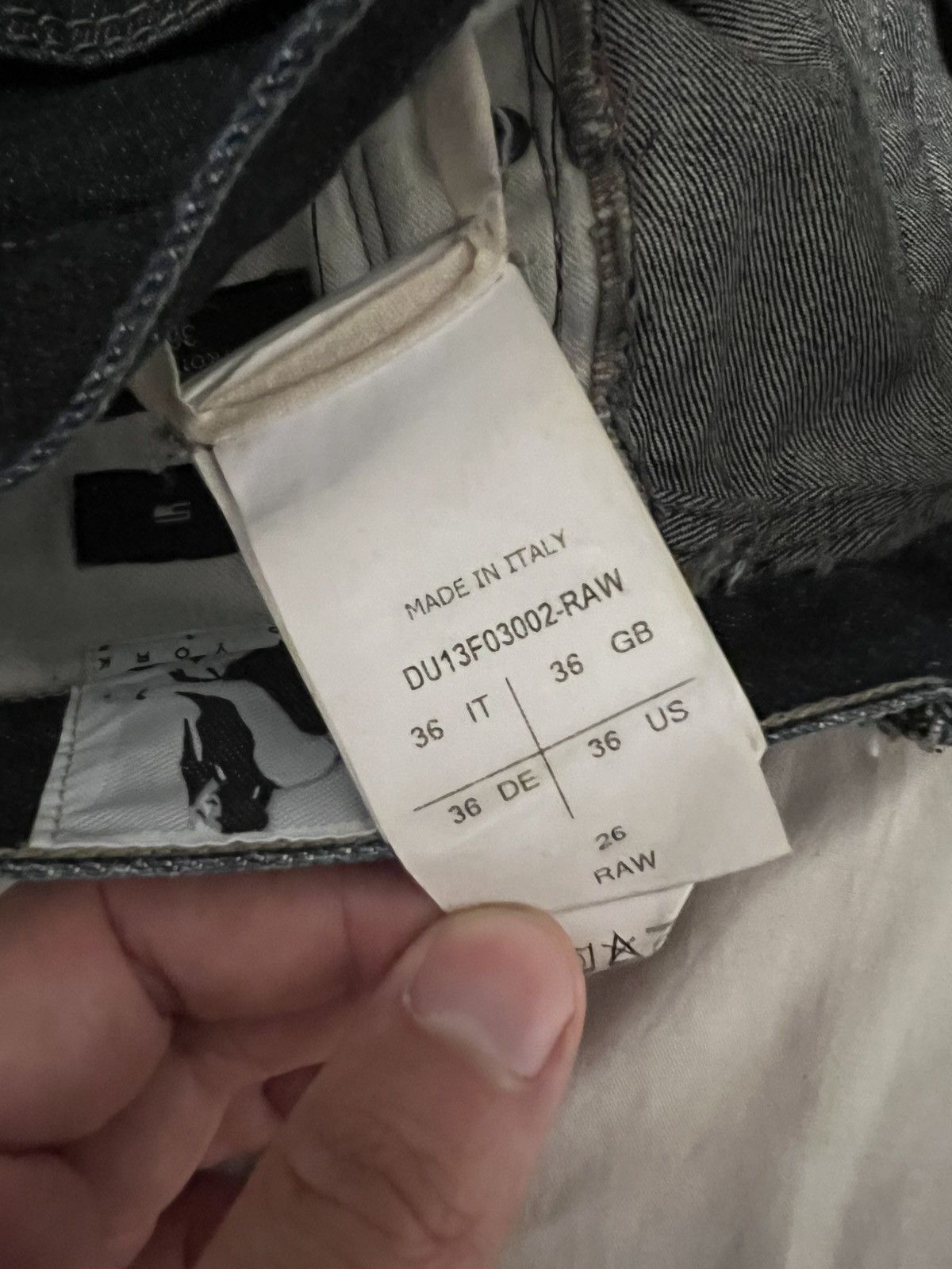 Rick Owens Drkshdw Raw Selvedge Denim Detroit Cut Jeans Size US 36 / EU 52 - 6 Thumbnail