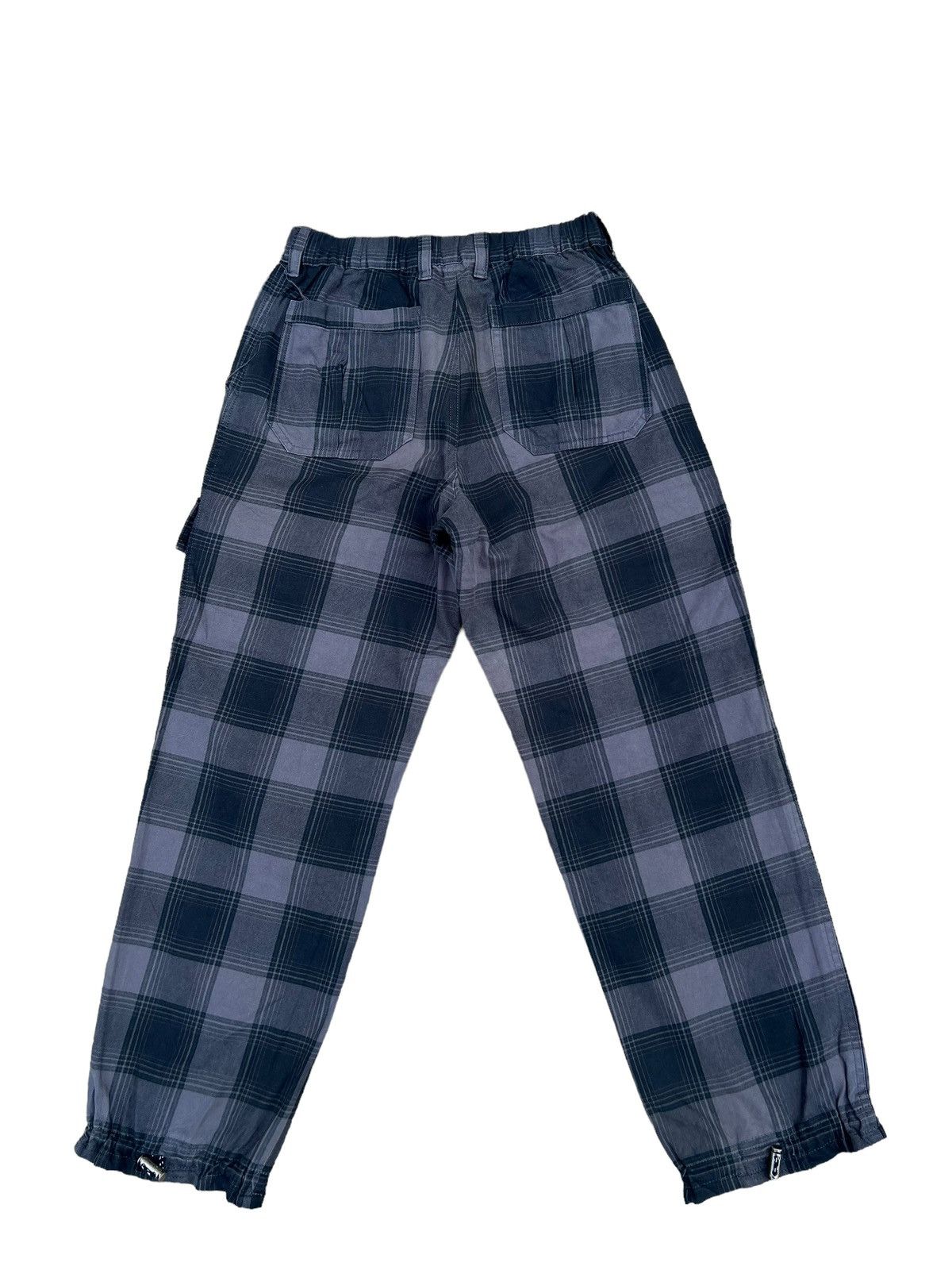 Vintage VTG MILK BOY Japan Check Cargo Trouser Pant Size US 30 / EU 46 - 2 Thumbnail