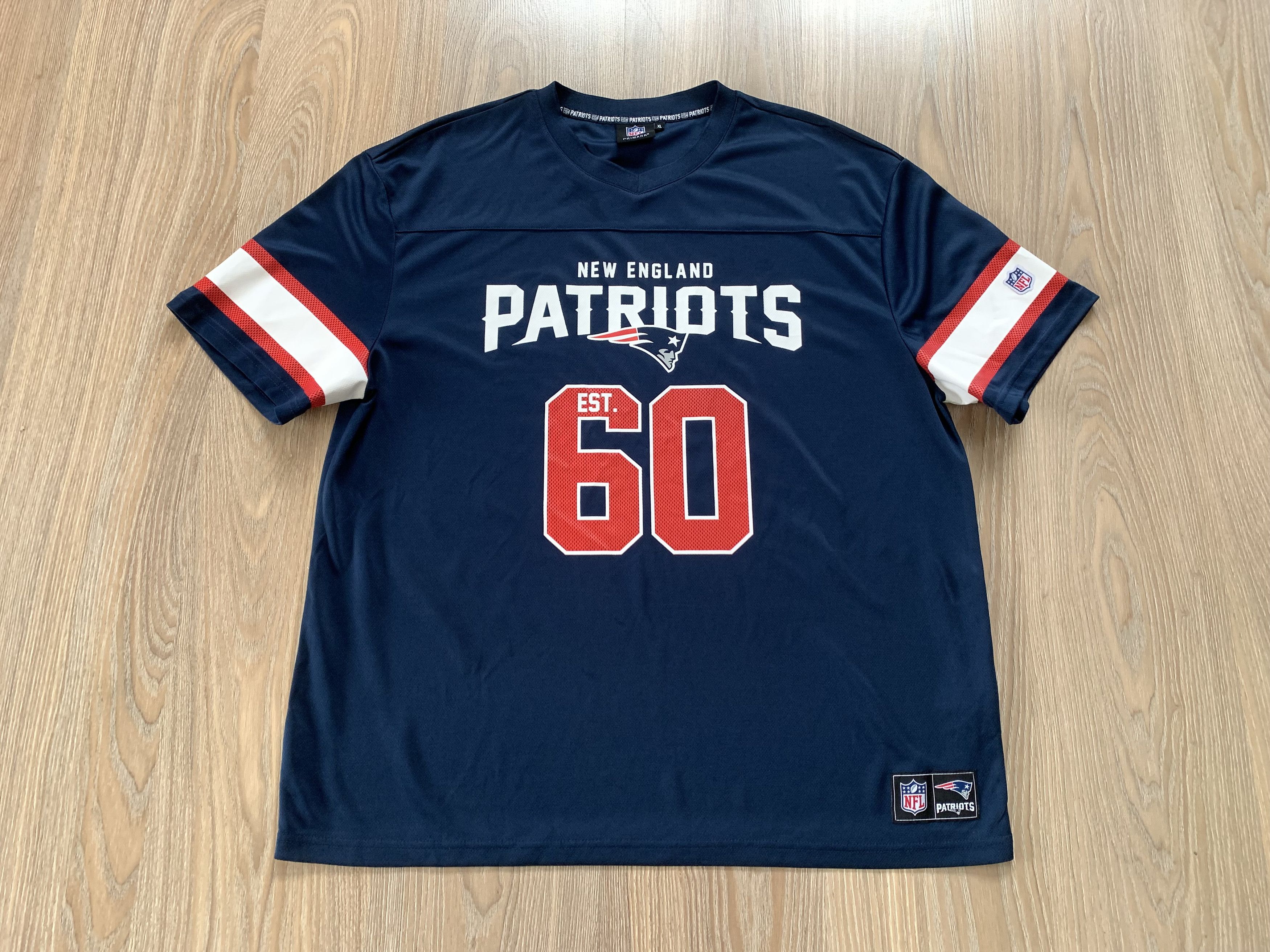 NFL NFL New England Patriots Training T Shirt Size US XL / EU 56 / 4 - 2 Thumbnail