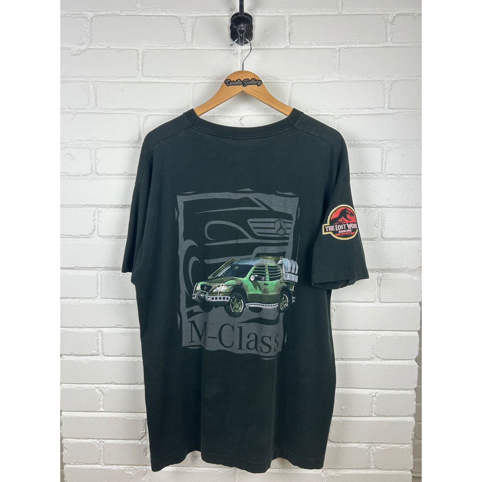Vintage 90s Jurassic Park The Lost World Mercedes Benz XL