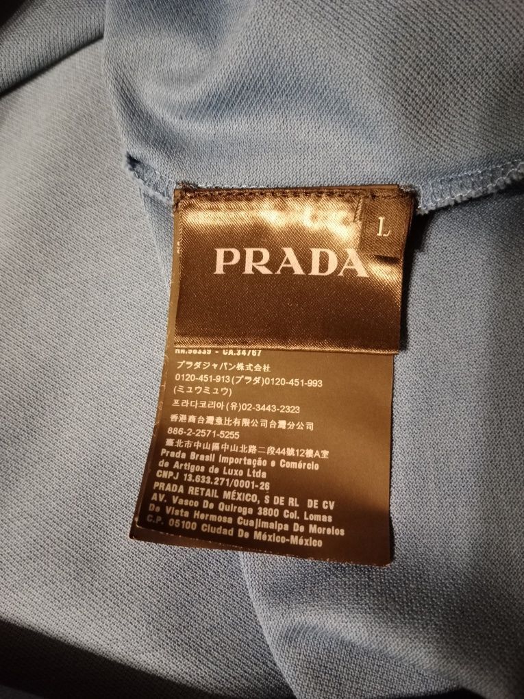 Prada Prada Milano 2019 Polo T-shirt Size US L / EU 52-54 / 3 - 6 Thumbnail