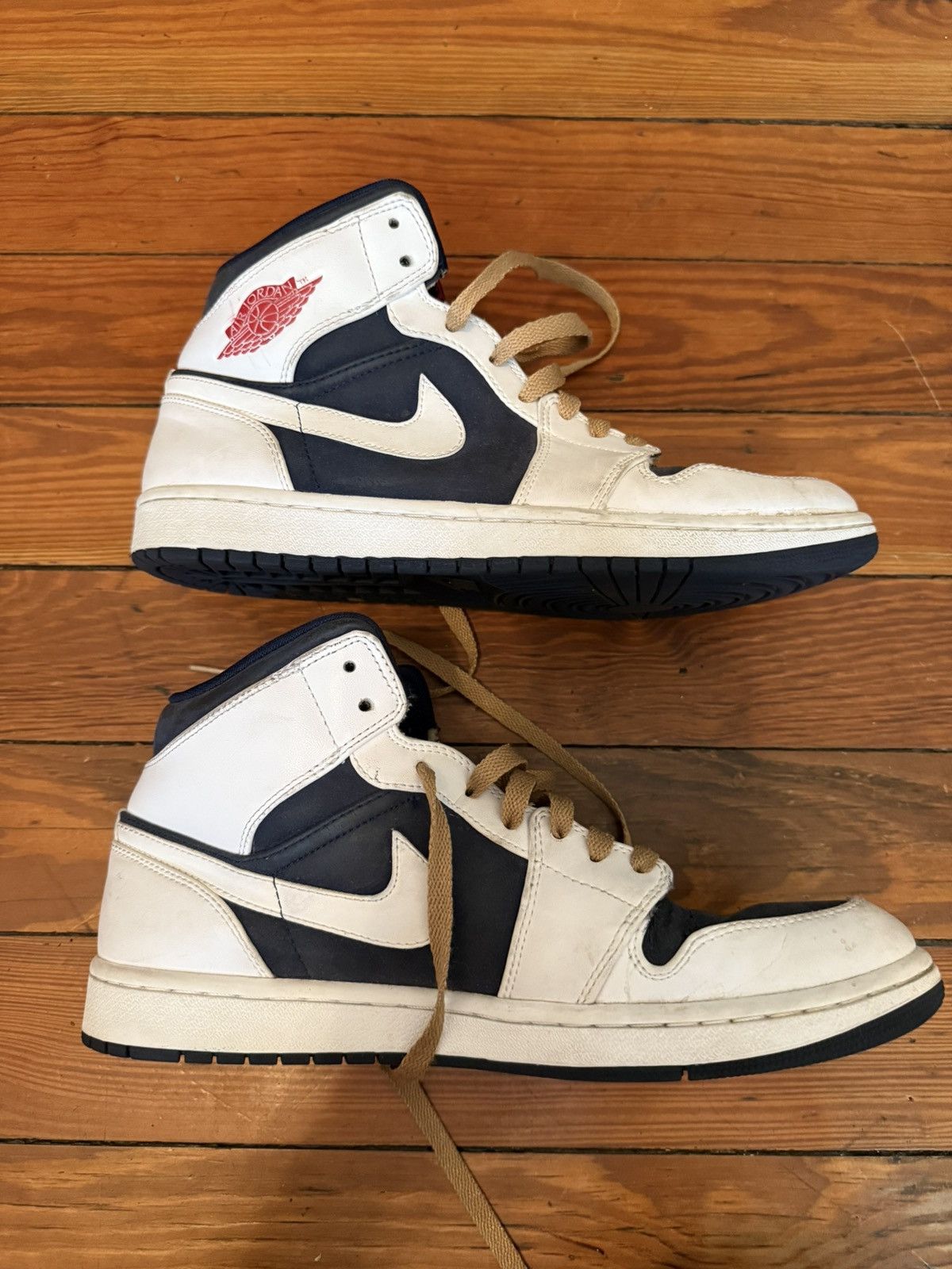 Nike Nike Jordan’s 1 Phat Mid Olympic Size US 11 / EU 44 - 1 Thumbnail