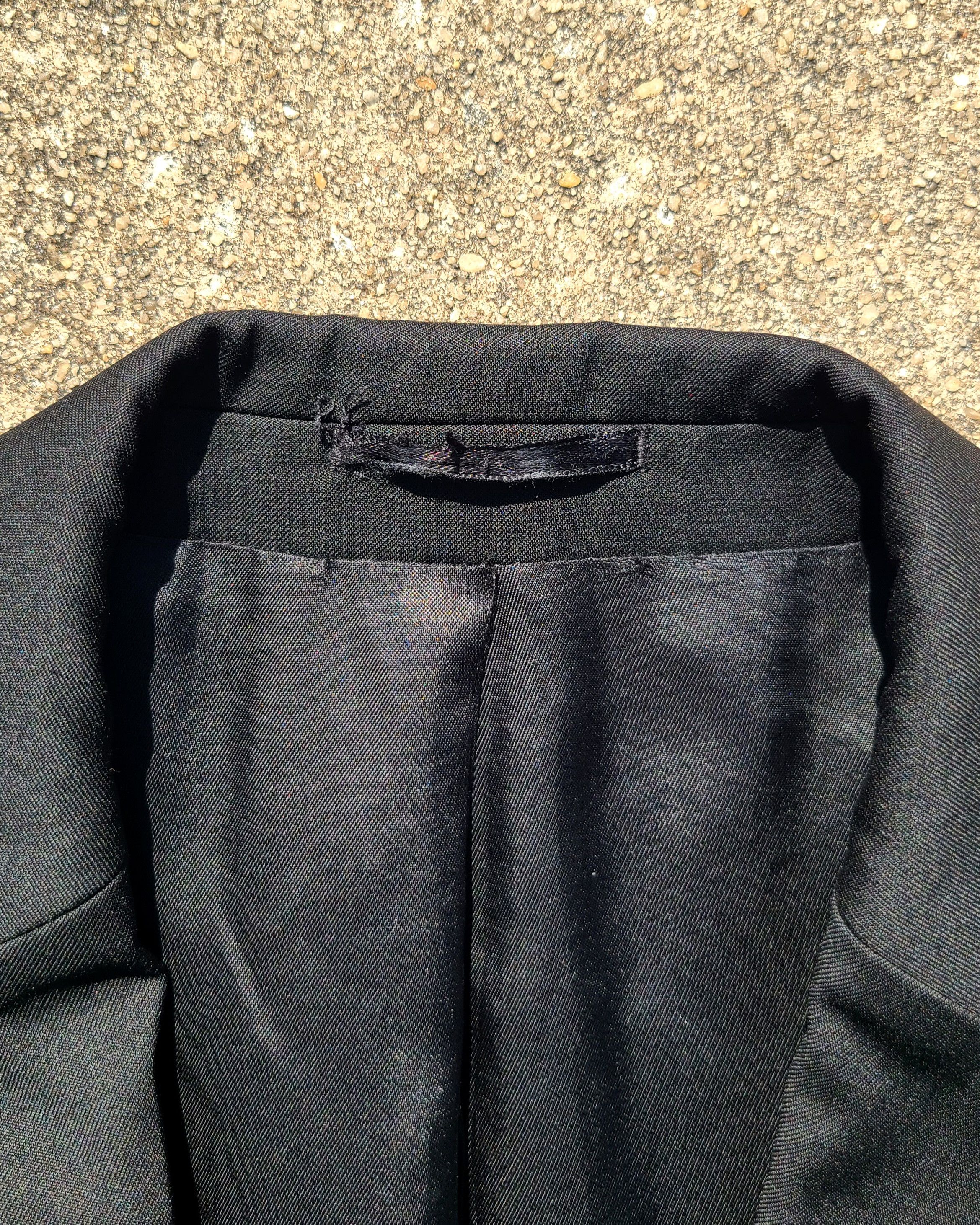Bottega Veneta × Vitale Barberis Canonico Bottega Veneta Black Two Button Blazer Suit Jacket 38R Size 38R - 3 Thumbnail
