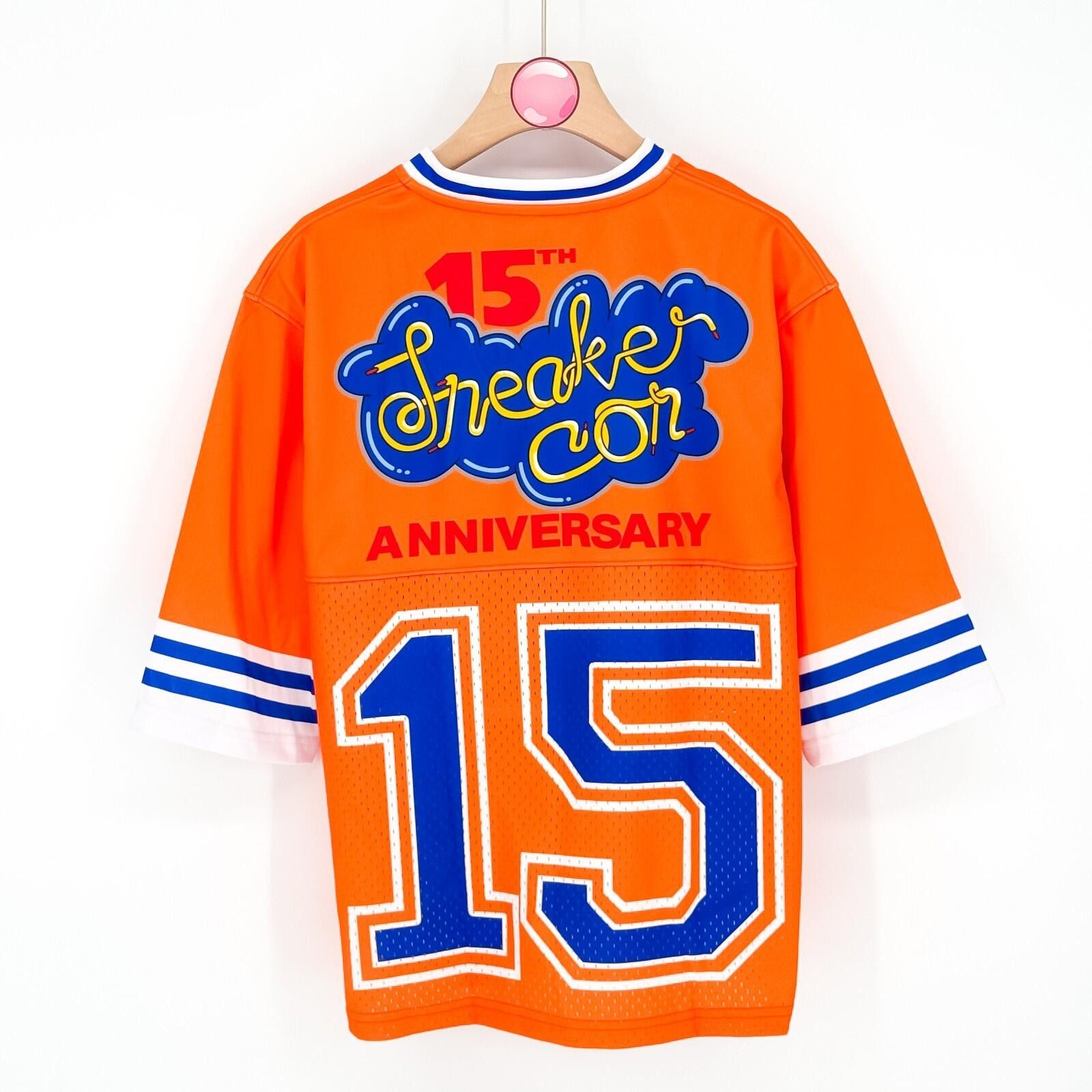 Sneakersnstuff 15th Anniversary SneakerCon Be Special Orange Jersey M Small Size US S / EU 44-46 / 1 - 2 Thumbnail