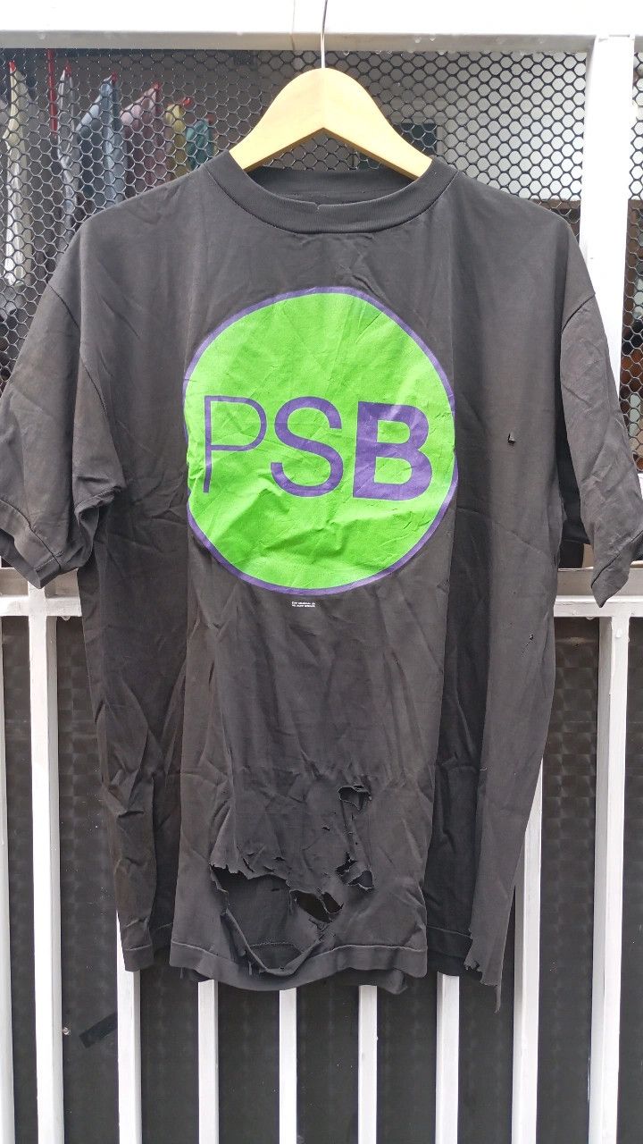 Band Tees Pet Shop Boys Performance Tour 1991 Vintage Band Tee Size US L / EU 52-54 / 3 - 1 Thumbnail