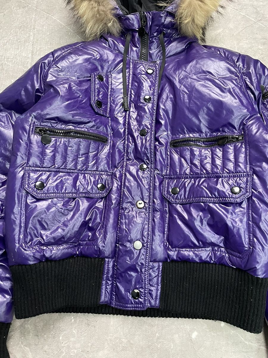 If Six Was Nine Vintage if six was nine fashion Bomber Jacket Fur Hood Y2K Size US M / EU 48-50 / 2 - 5 Thumbnail