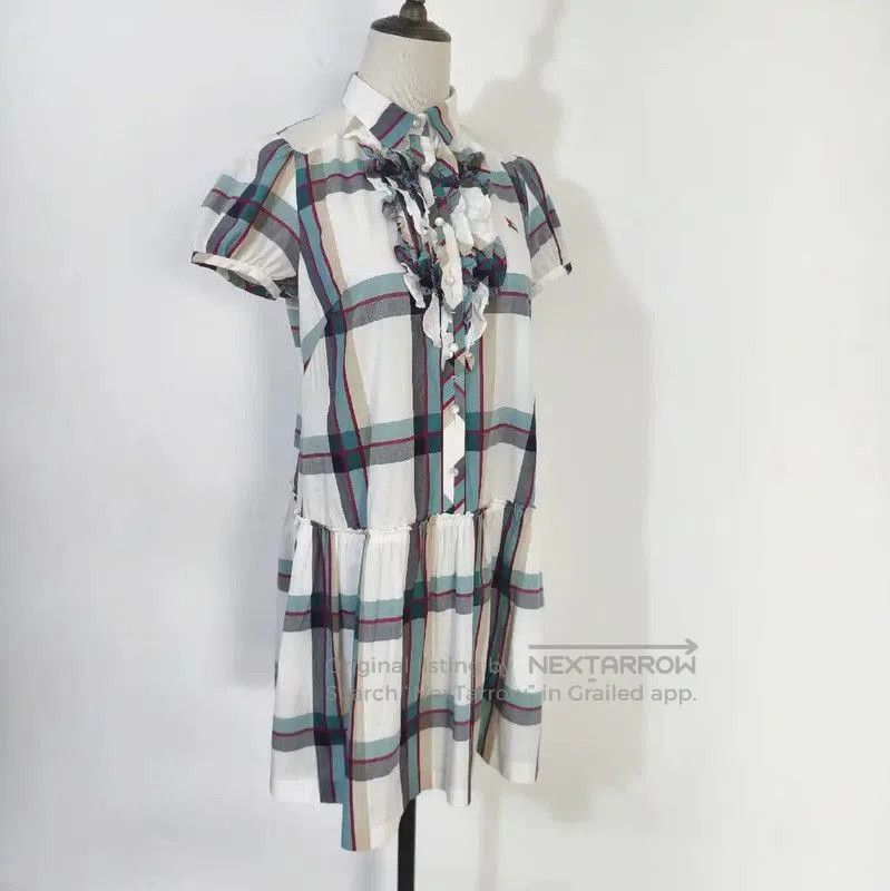 Burberry Burberry Summer Cotton Plaid Dress. Size M / US 6-8 / IT 42-44 - 6 Thumbnail