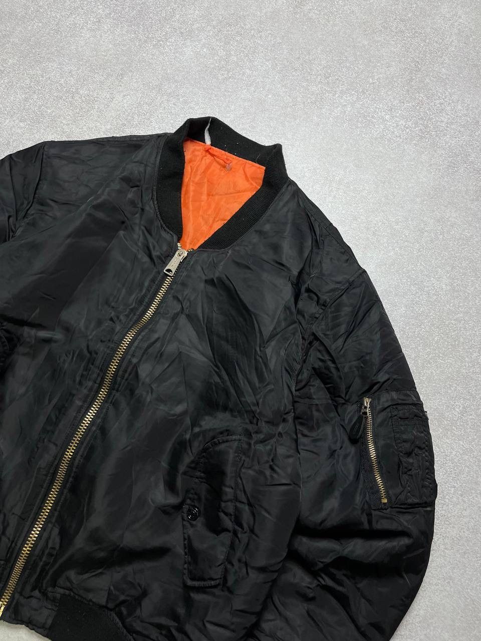 Vintage Vintage MA-1 Bomber Alpha Jacket M Size US M / EU 48-50 / 2 - 2 Thumbnail