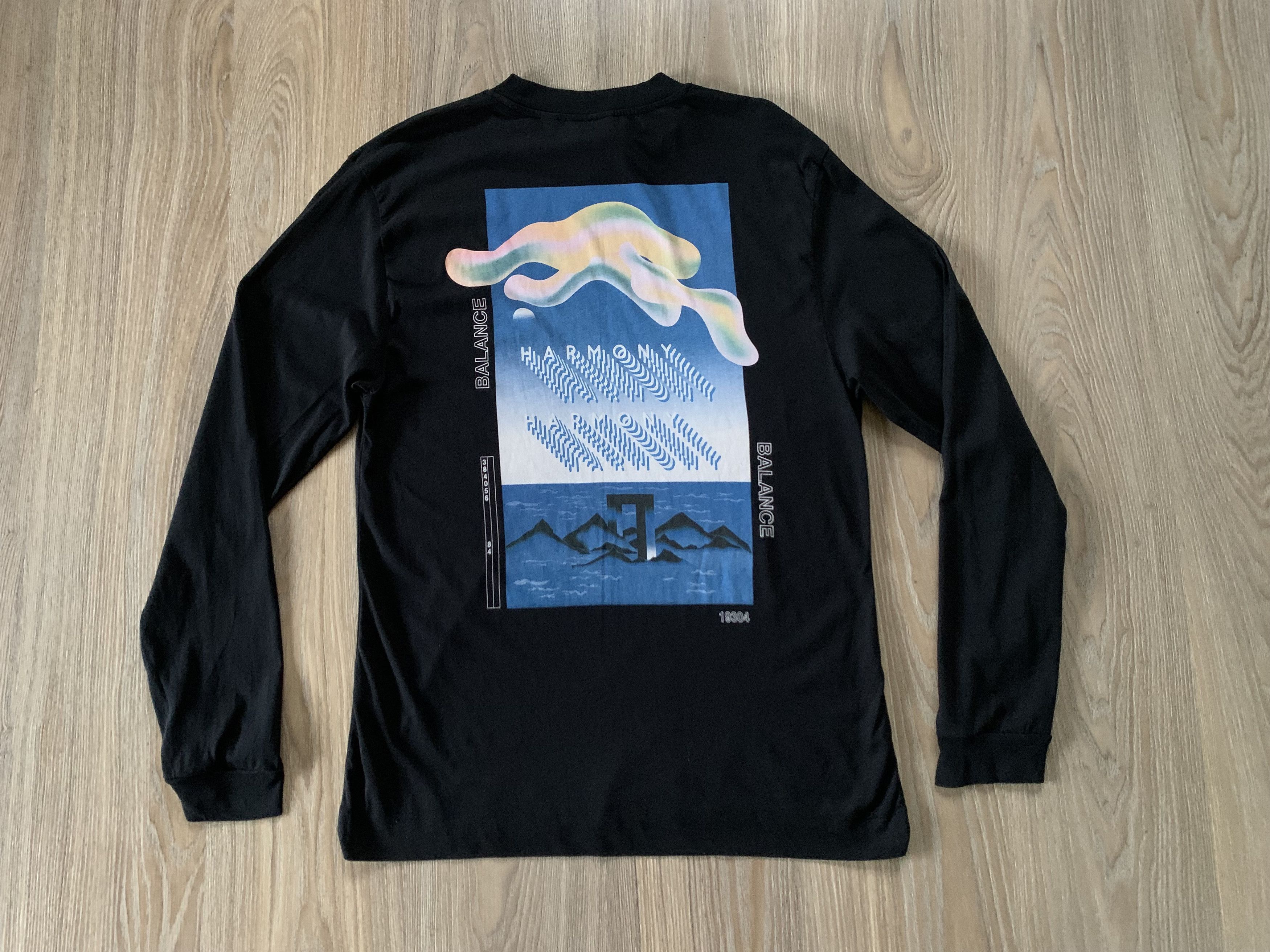 Other Collusion Black Printed Long Sleeve Size US L / EU 52-54 / 3 - 3 Thumbnail