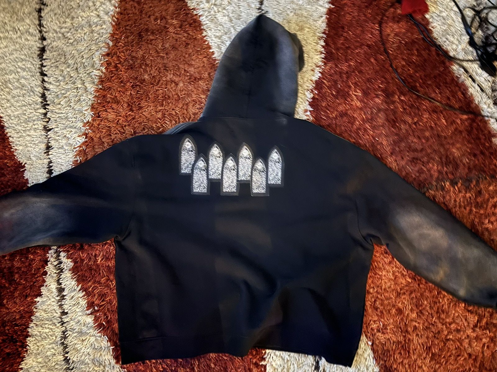 Who Decides War Who Decides War Faded Hoodie Size US XXL / EU 58 / 5 - 2 Thumbnail