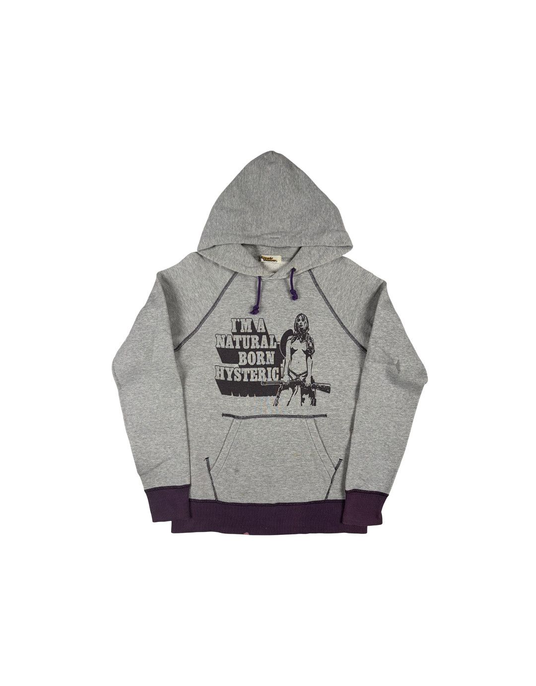 Hysteric Glamour Hysteric Glamour Natural Born Hysteric Hoodie Size US S / EU 44-46 / 1 - 1 Thumbnail