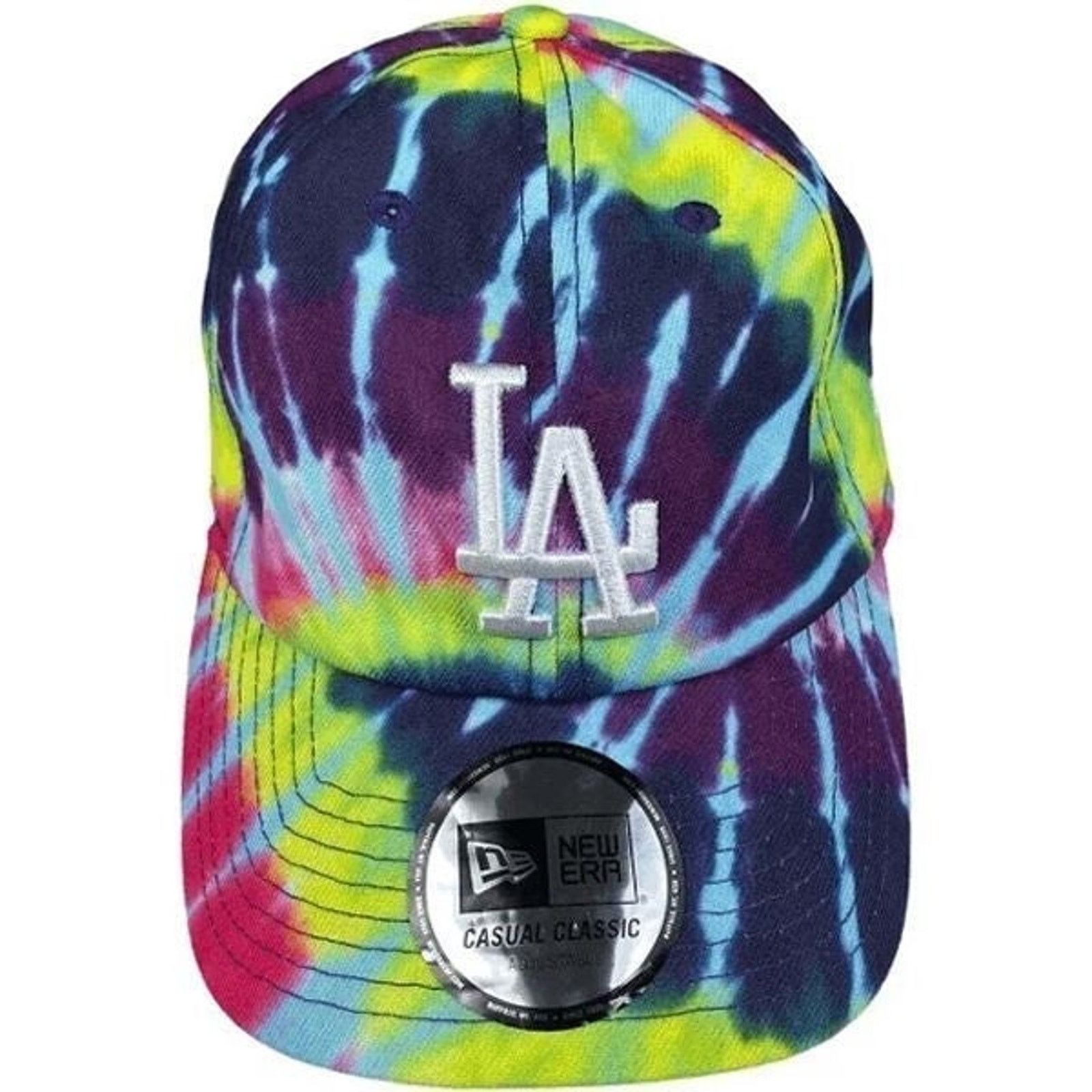 New Era NWT LOS ANGELES Dodgers New Era LA Logo Tie Dye Baseball Cap Size ONE SIZE - 6 Thumbnail