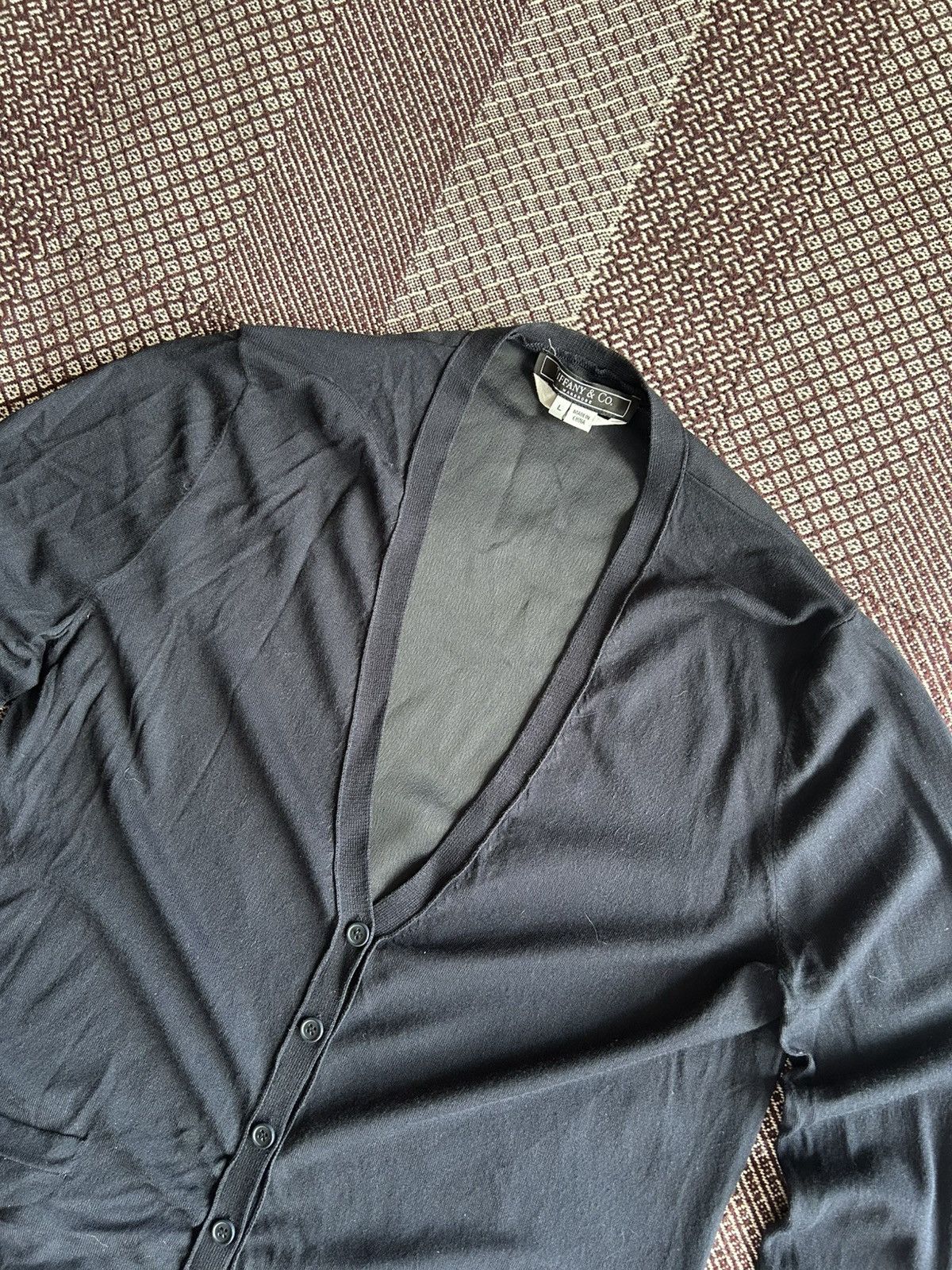 Japanese Brand × Tiffany & Co. Tiffany & Co. Wardrobe Cardigan Button-Up Sweater Size Large Size L / US 10 / IT 46 - 4 Thumbnail