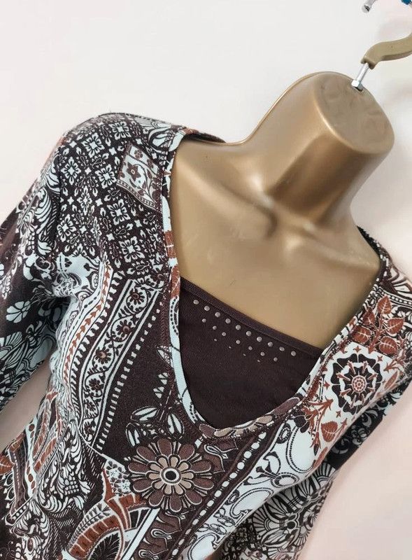 Vintage Olsen vintage 3/4 sleeves top 14 Size L / US 10 / IT 46 - 2 Thumbnail