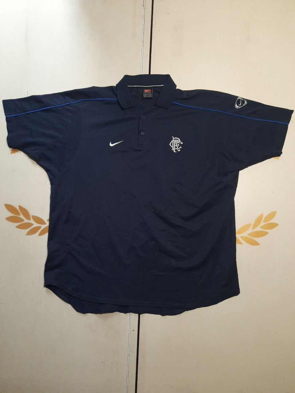 Nike Nike Glasgow Rangers Training Polo Shirt 2001-2002 Size US XXL / EU 58 / 5 - 2 Thumbnail