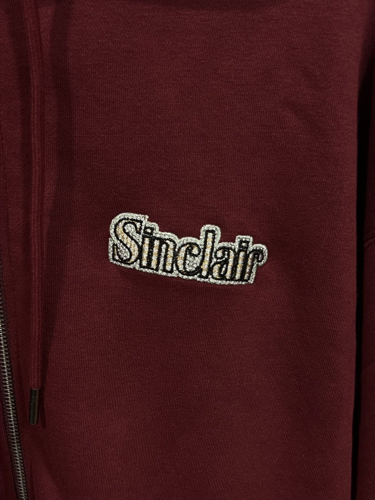 Sinclair Global Sinclair VVS Zip Hoodie Burgundy Size US XXL / EU 58 / 5 - 2 Thumbnail