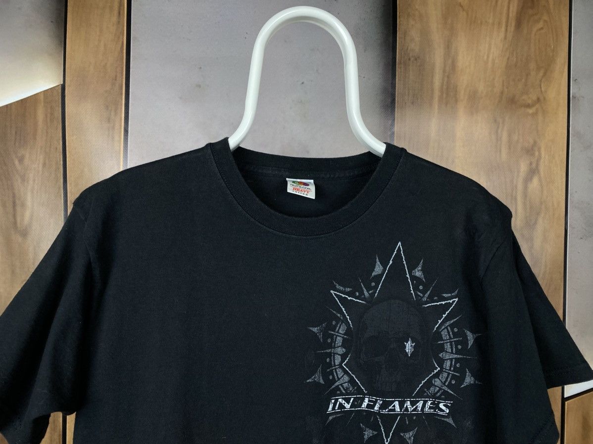 Band Tees 💀Vintage T-Shirt In Flames Rock Band Tee💀 Size US L / EU 52-54 / 3 - 4 Thumbnail