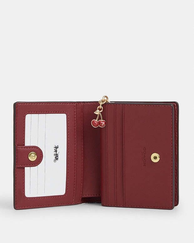 Coach Coach snap wallet with cherry print Size ONE SIZE - 2 Thumbnail