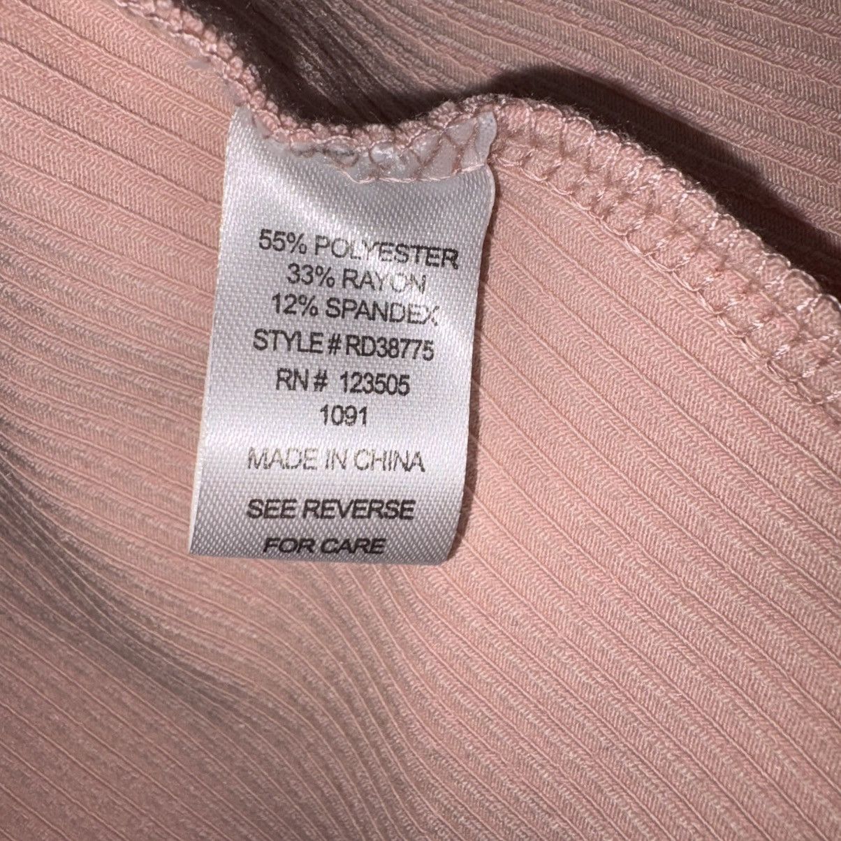 Other NWT Heart & Hips Pink Ribbed Bodycon Dress Size S / US 4 / IT 40 - 7 Thumbnail