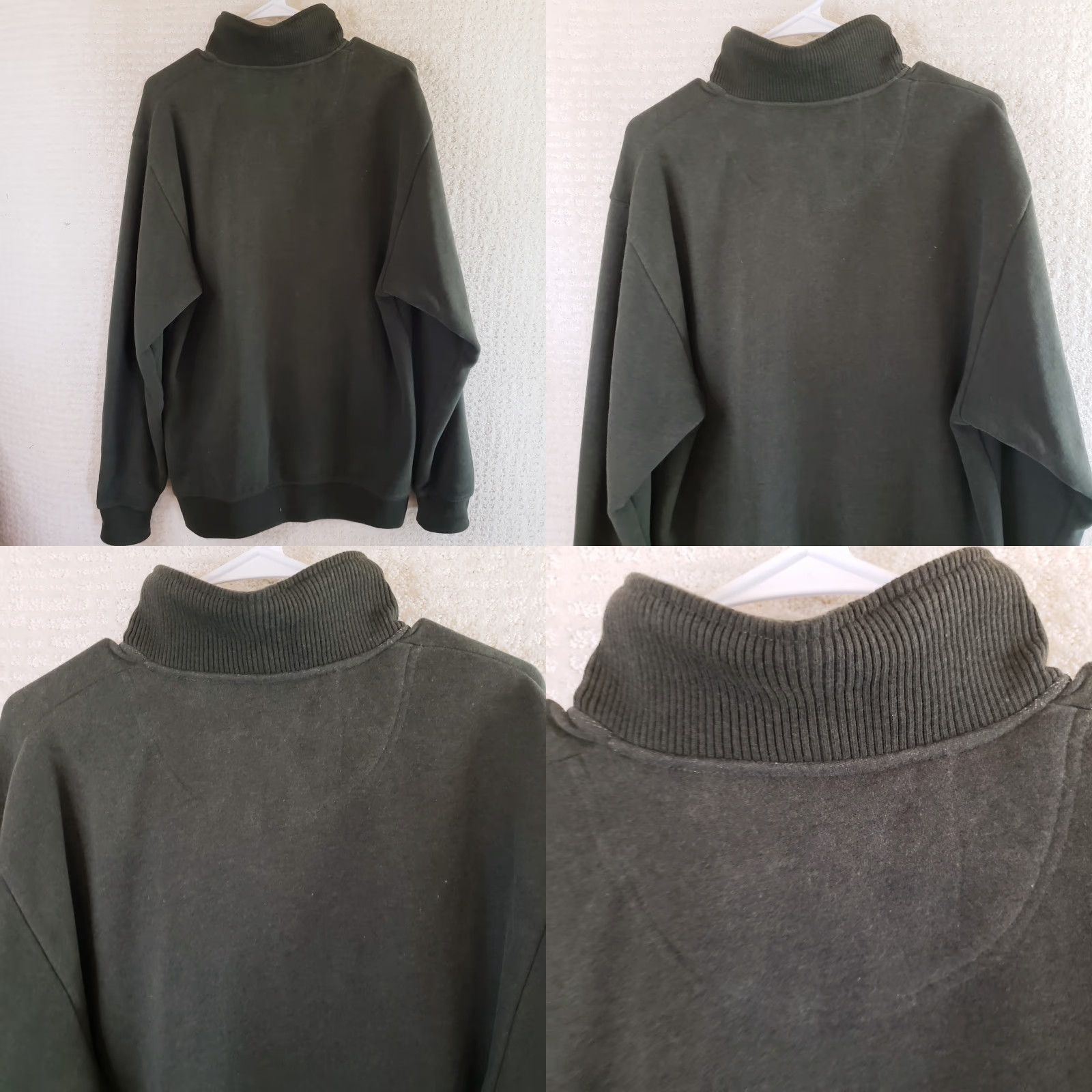 Orvis Orvis Sweater Mens Medium Green 1/4 Zip Outdoors Hiking Mock Neck Pullover Size US M / EU 48-50 / 2 - 8 Thumbnail