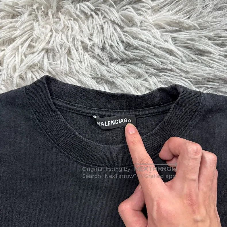 Balenciaga Balenciaga Band Portrait Short Sleeve Size US XXS / EU 40 - 2 Thumbnail