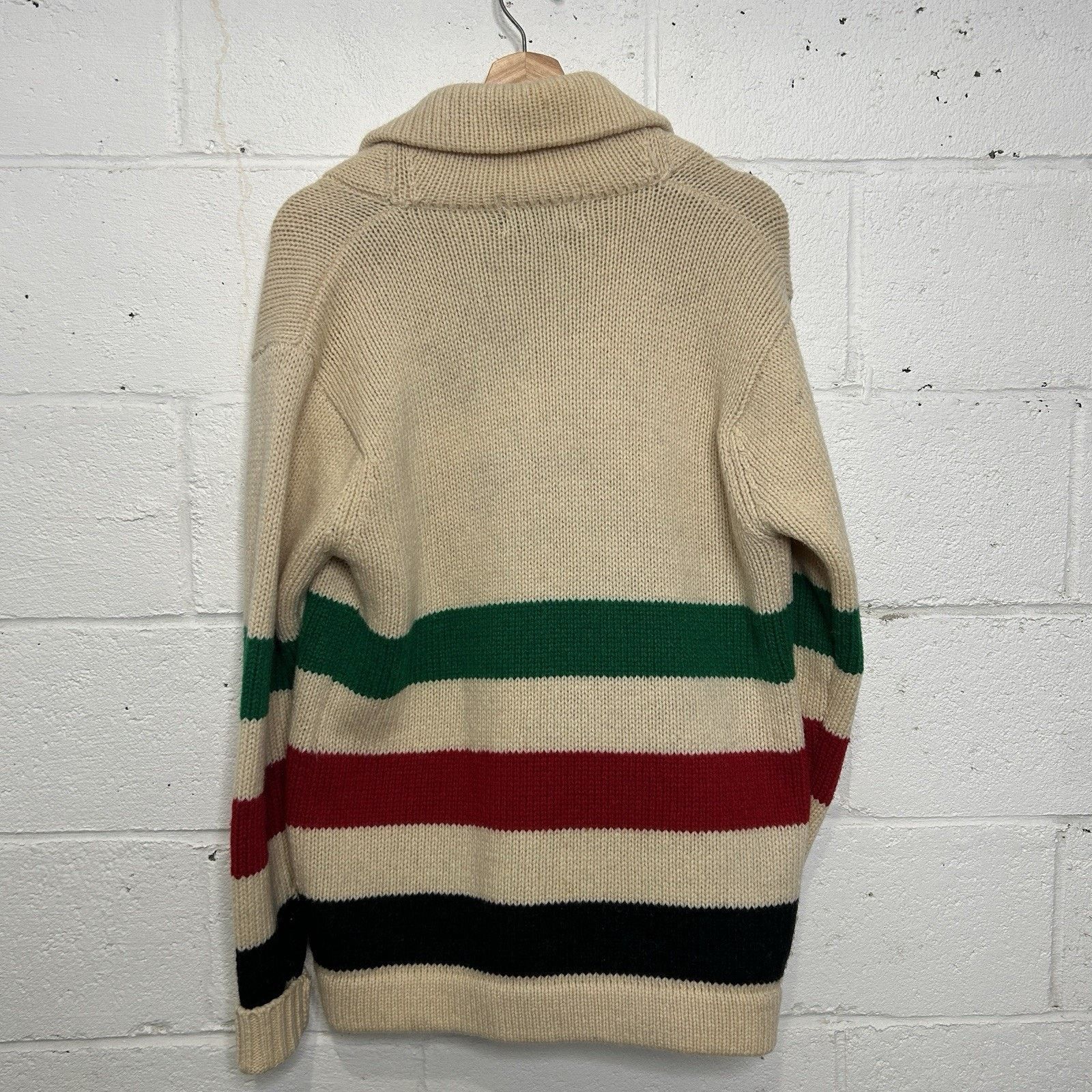 Polo Ralph Lauren Vintage Polo Ralph Lauren Hudson Bay Stripe Cardigan Jacket Size US M / EU 48-50 / 2 - 2 Thumbnail