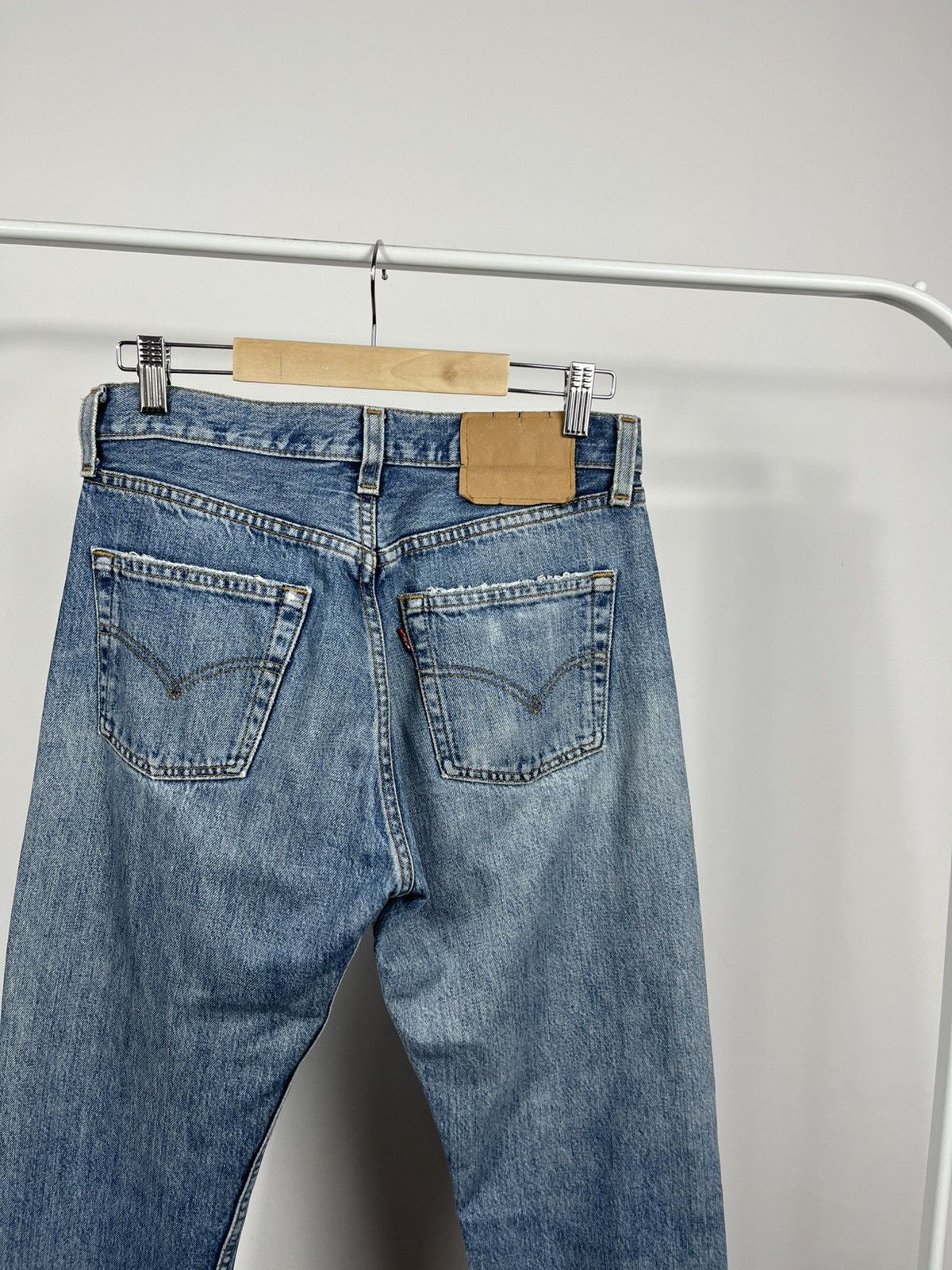 Levi's Vintage Levi’s 501 Jeans W29 L32 Made in USA Japanese Market Size US 29 - 3 Thumbnail