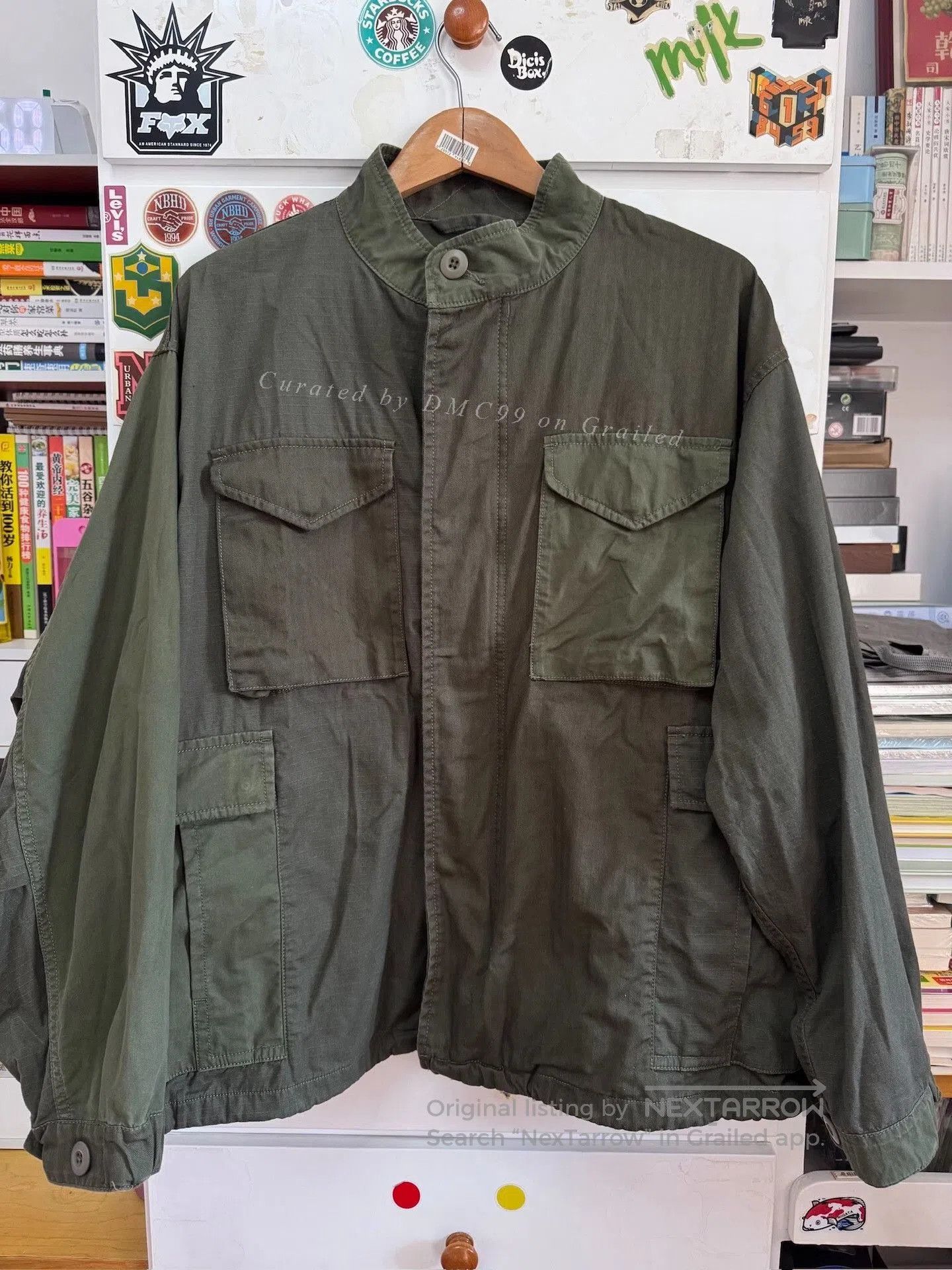 Beams Japan BEAMS M65 Utility Colorblock Jacket. Size US M / EU 48-50 / 2 - 1 Thumbnail