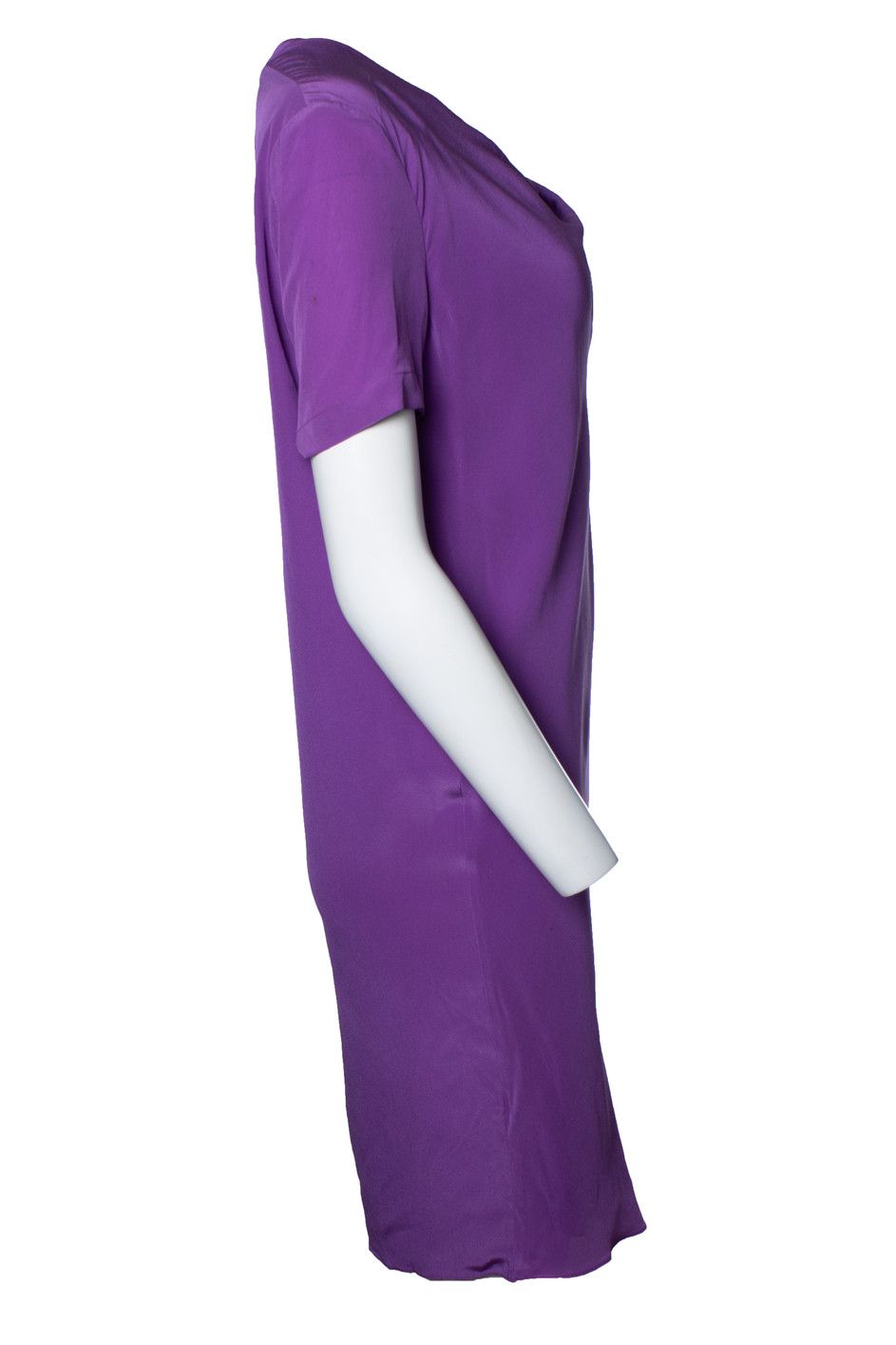 Other Vionnet Paris, purple midi dress with bow Size M / US 6-8 / IT 42-44 - 3 Thumbnail