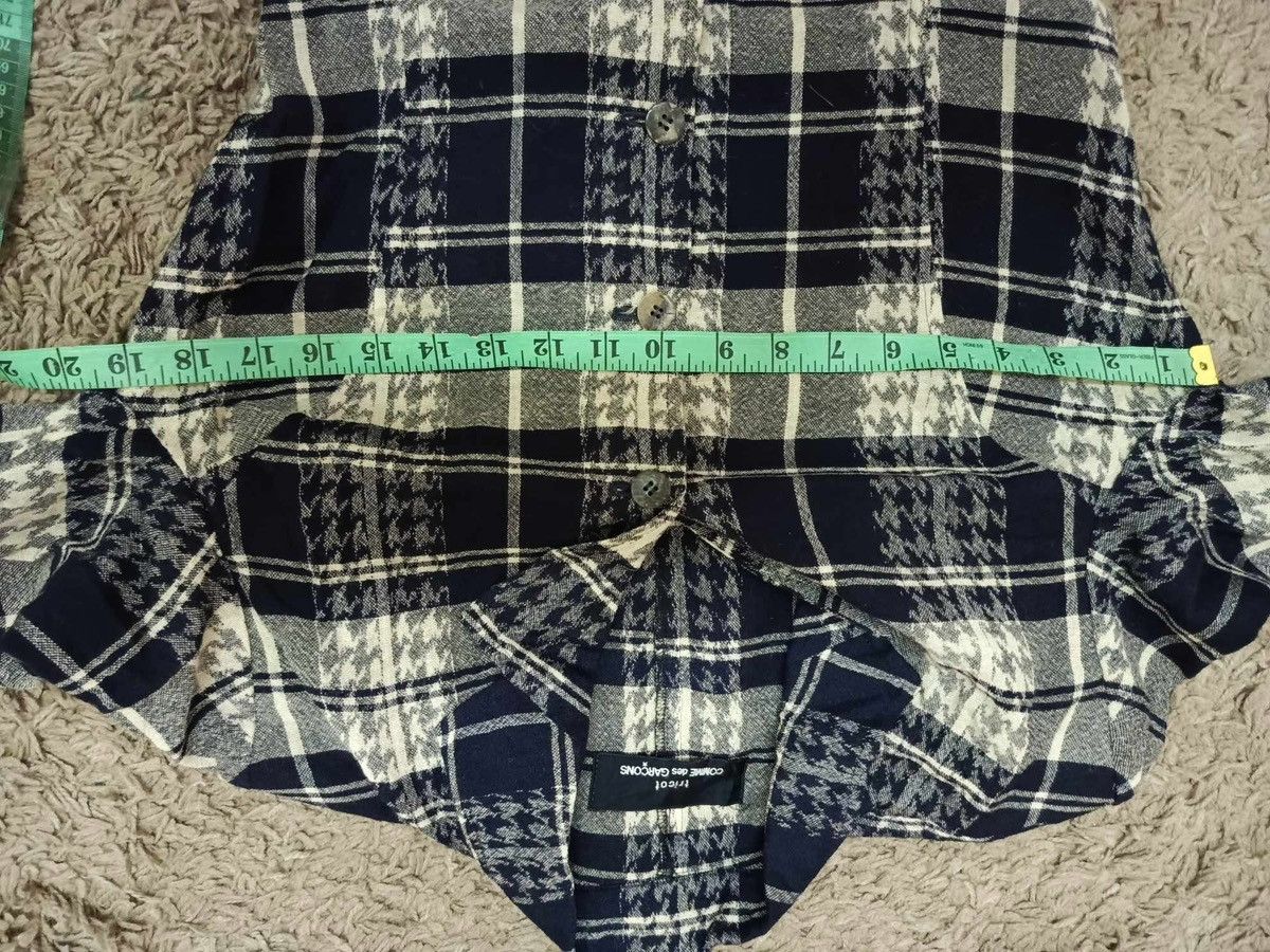 Tricot Comme des Garcons A/W 1992 COMME DES GARCONS TRICOT PLAID SHIRT BLOUSE JACKET Size S / US 4 / IT 40 - 13 Thumbnail