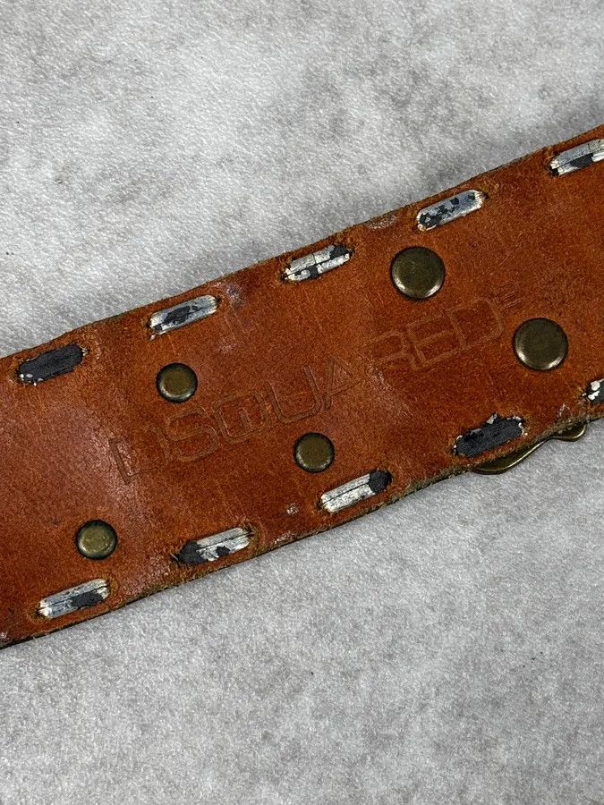 Dsquared2 Dsquared2 Brown Indian Details Leather & Copper Belt Size ONE SIZE - 9 Thumbnail