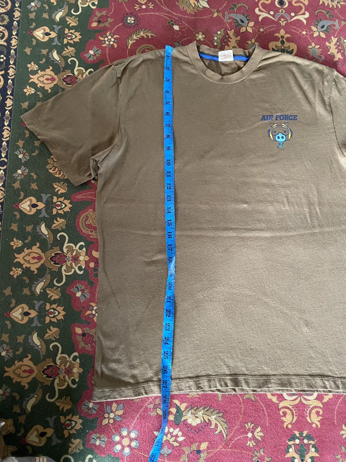 Japanese Brand 🔥RARE🔥Vintage Y2k Drug Store’s Air Force Tee Size US L / EU 52-54 / 3 - 10 Thumbnail