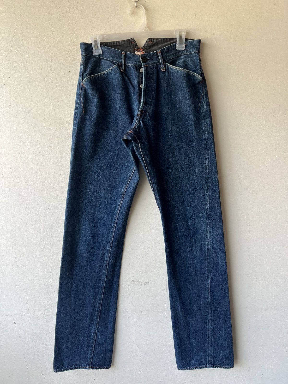KATO Kato Japan Blue Denim Selvedge Jeans Size US 29 - 2 Thumbnail