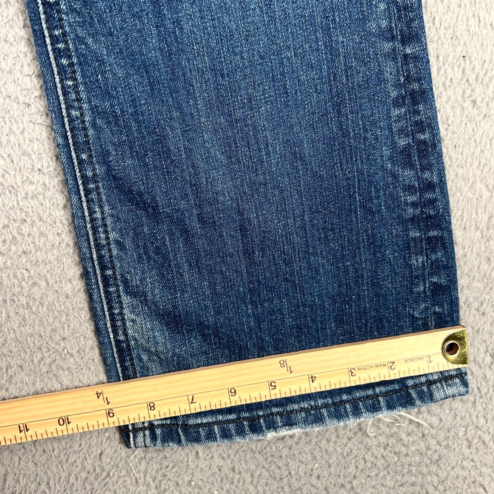 Vintage VINTAGE Vigoss Women’s Bootcut Jeans Size 7/8 Blue Distressed Y2K Slay 2000s Size 28" / US 6 / IT 42 - 2 Thumbnail