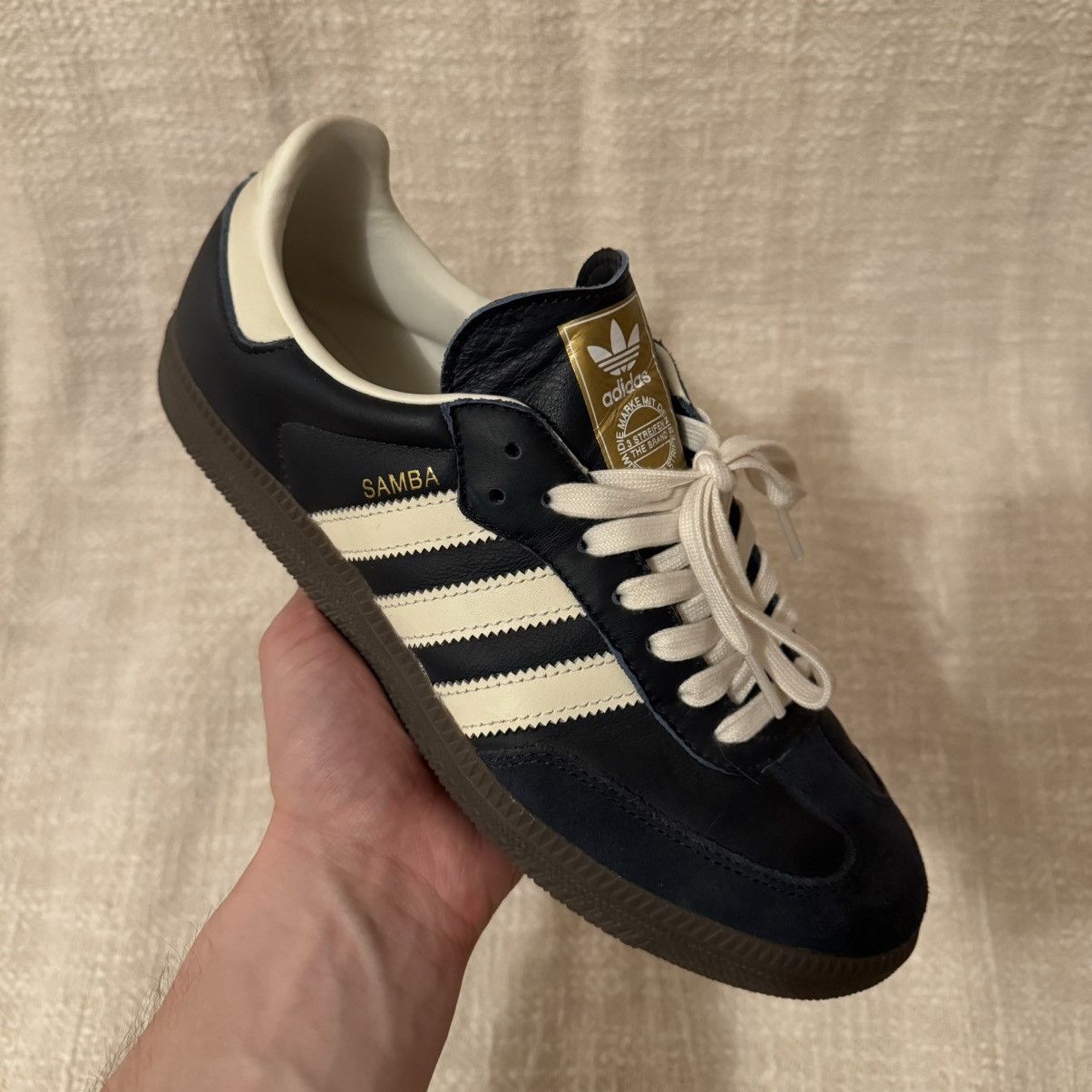 Adidas ADIDAS SAMBA NIGHT NAVY Grailed