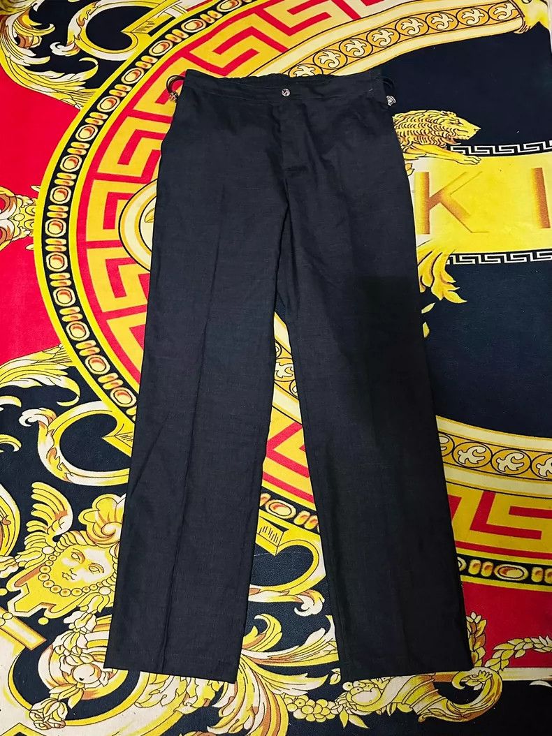 Versace Versace Medusa wool pants Size US 36 / EU 52 - 1 Thumbnail