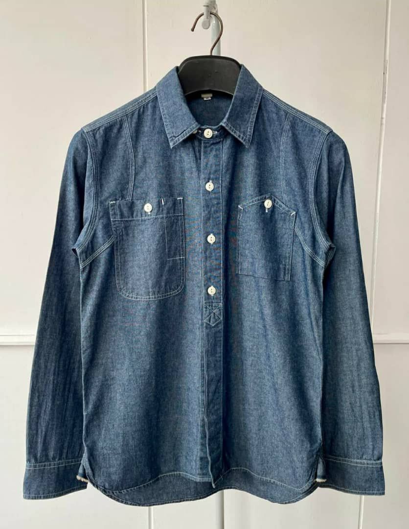 Japanese Brand 💥Unnamed inspire Japanese harajuku streetwear Chambray Size US M / EU 48-50 / 2 - 1 Thumbnail