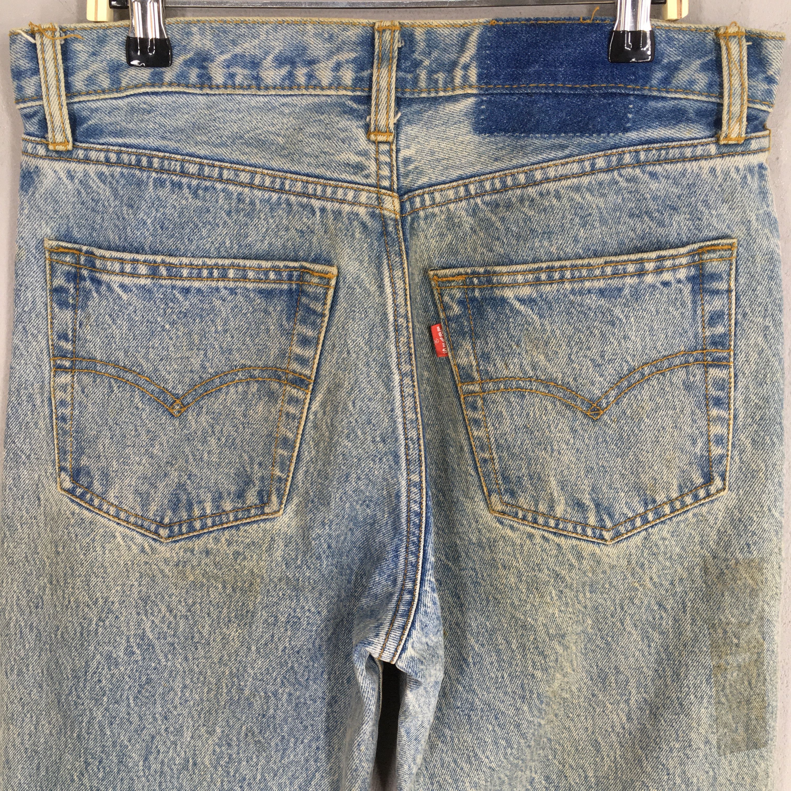 Levi's Size 30x33.5 Vintage 90s Levi's 501 Stonewash Denim S1796 Size US 30 / EU 46 - 10 Thumbnail