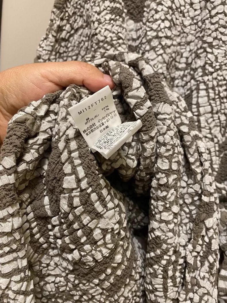 Issey Miyake Issey Miyake Sandy grey sunflower-patterned top Size M / US 6-8 / IT 42-44 - 6 Thumbnail