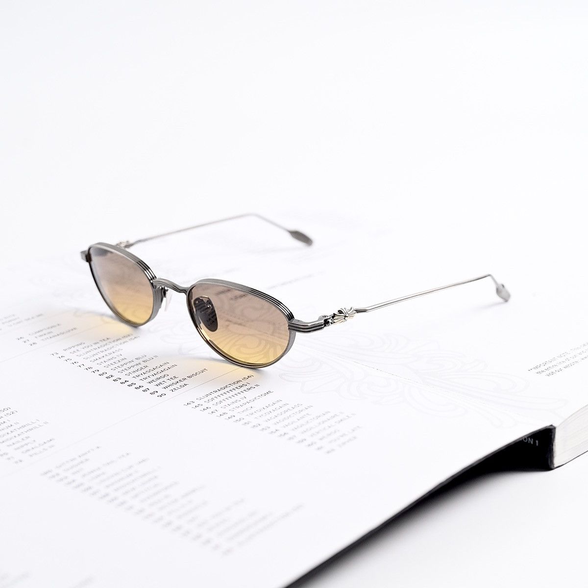 Chrome Hearts CHROME HEARTS CLITORIAL ANTIQUE SILVER SUNGLASSES Size ONE SIZE - 1 Thumbnail