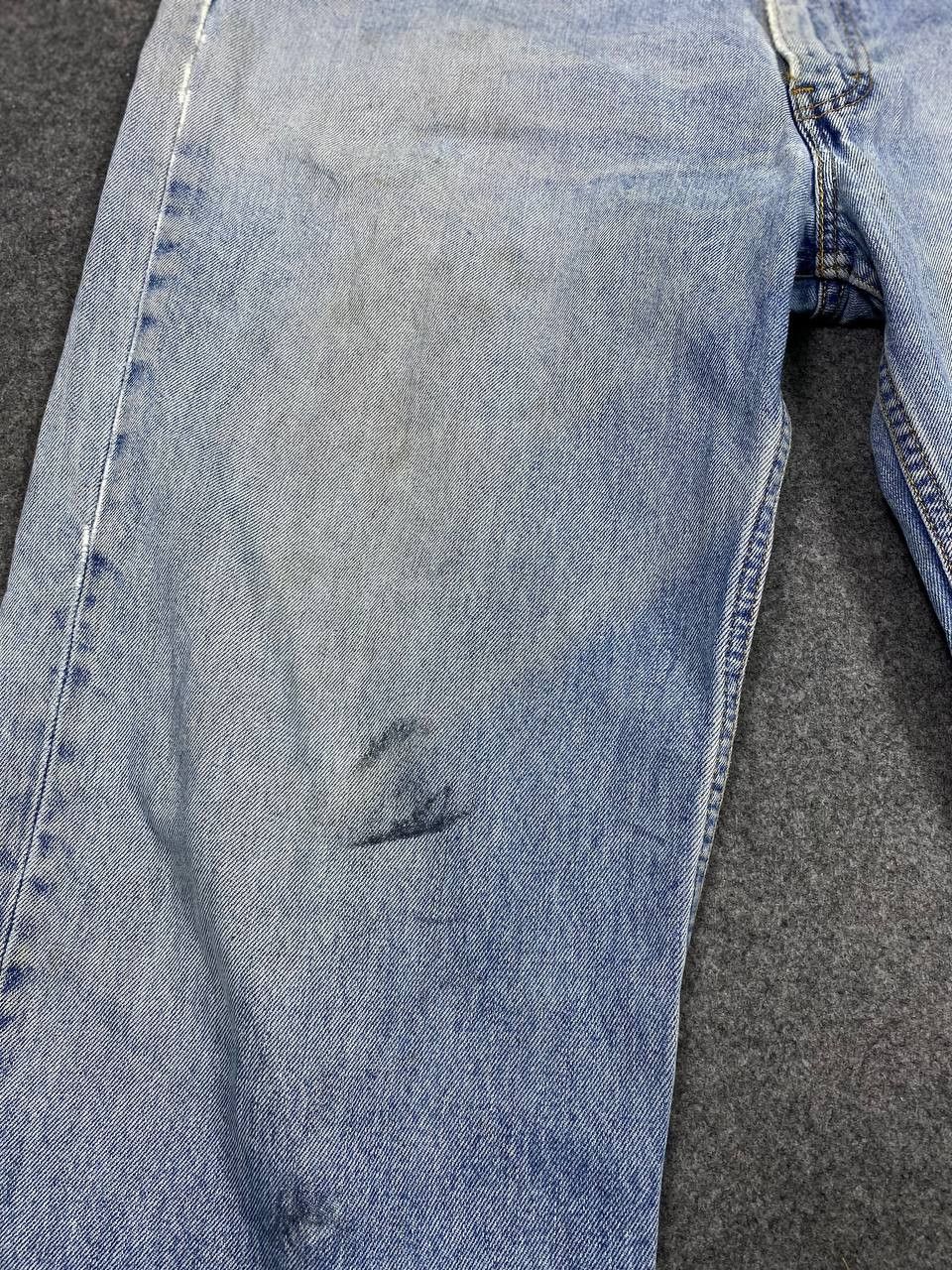 Levi's levis 550 distressed denim nice design Size US 40 / EU 56 - 11 Thumbnail