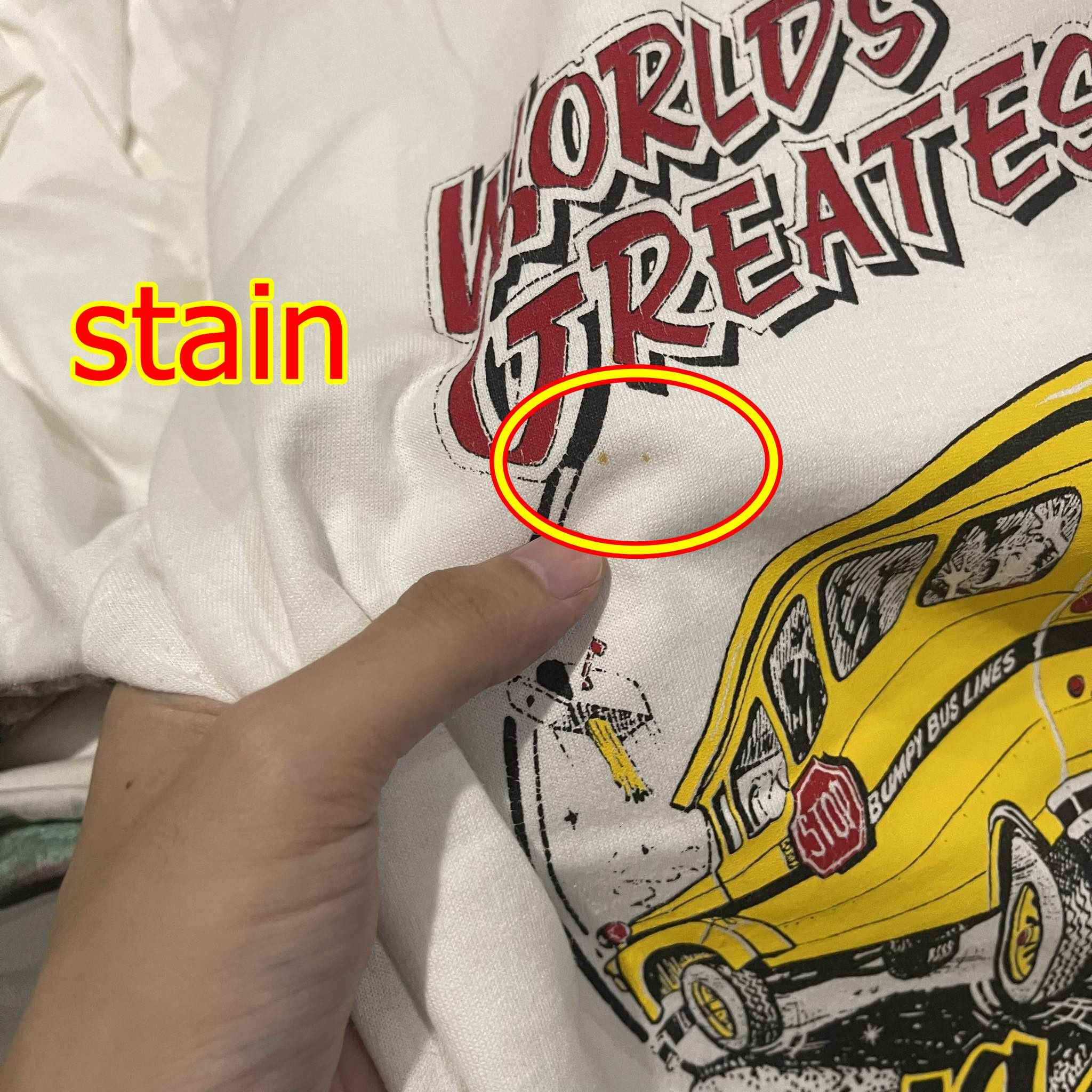 Vintage Vintage 90s World’s Greatest Bus Driver T-Shirt Size US XL / EU 56 / 4 - 6 Thumbnail